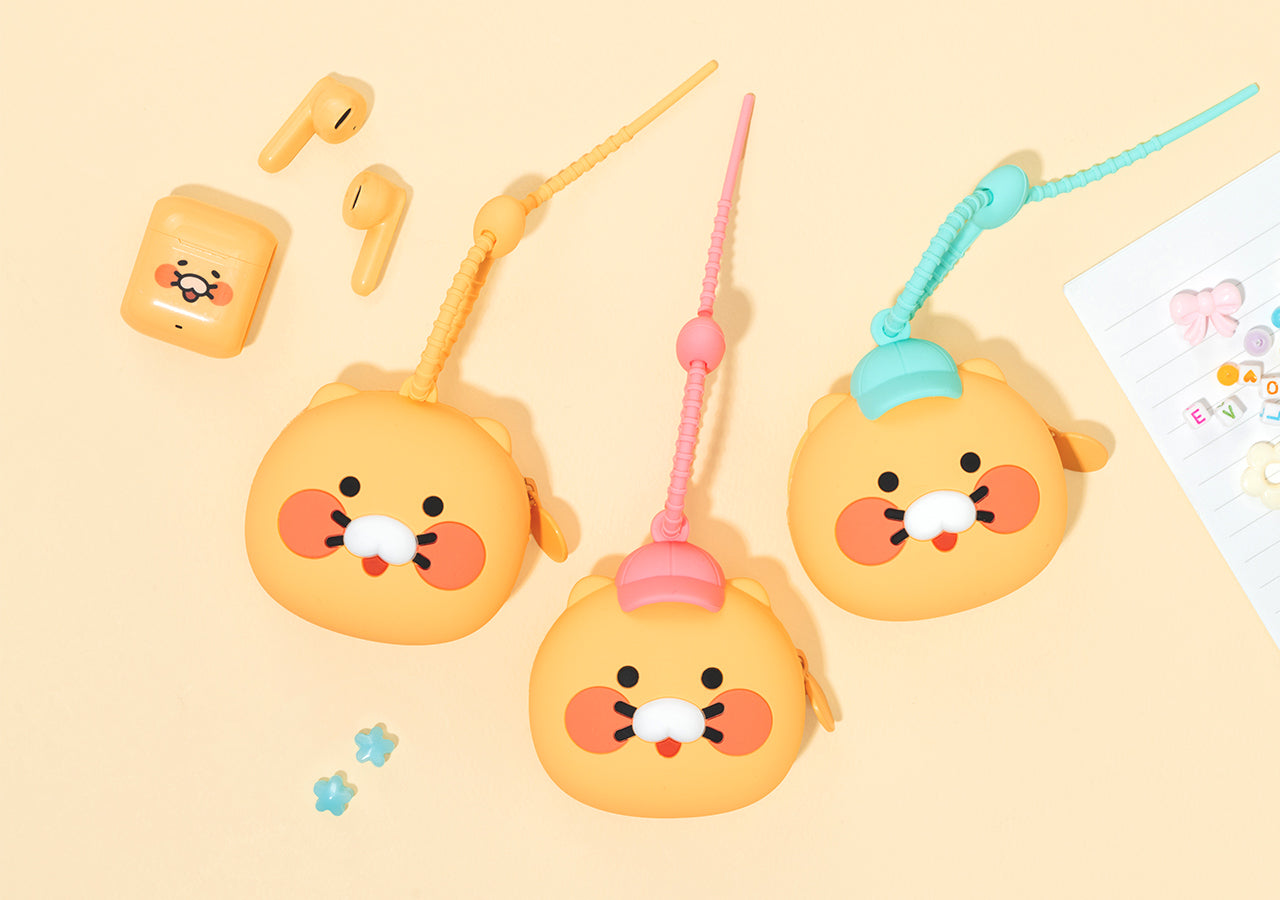 KAKAO FRIENDS - Silicone Pochette Chunsik Chapeau(MINT) - Detail 5