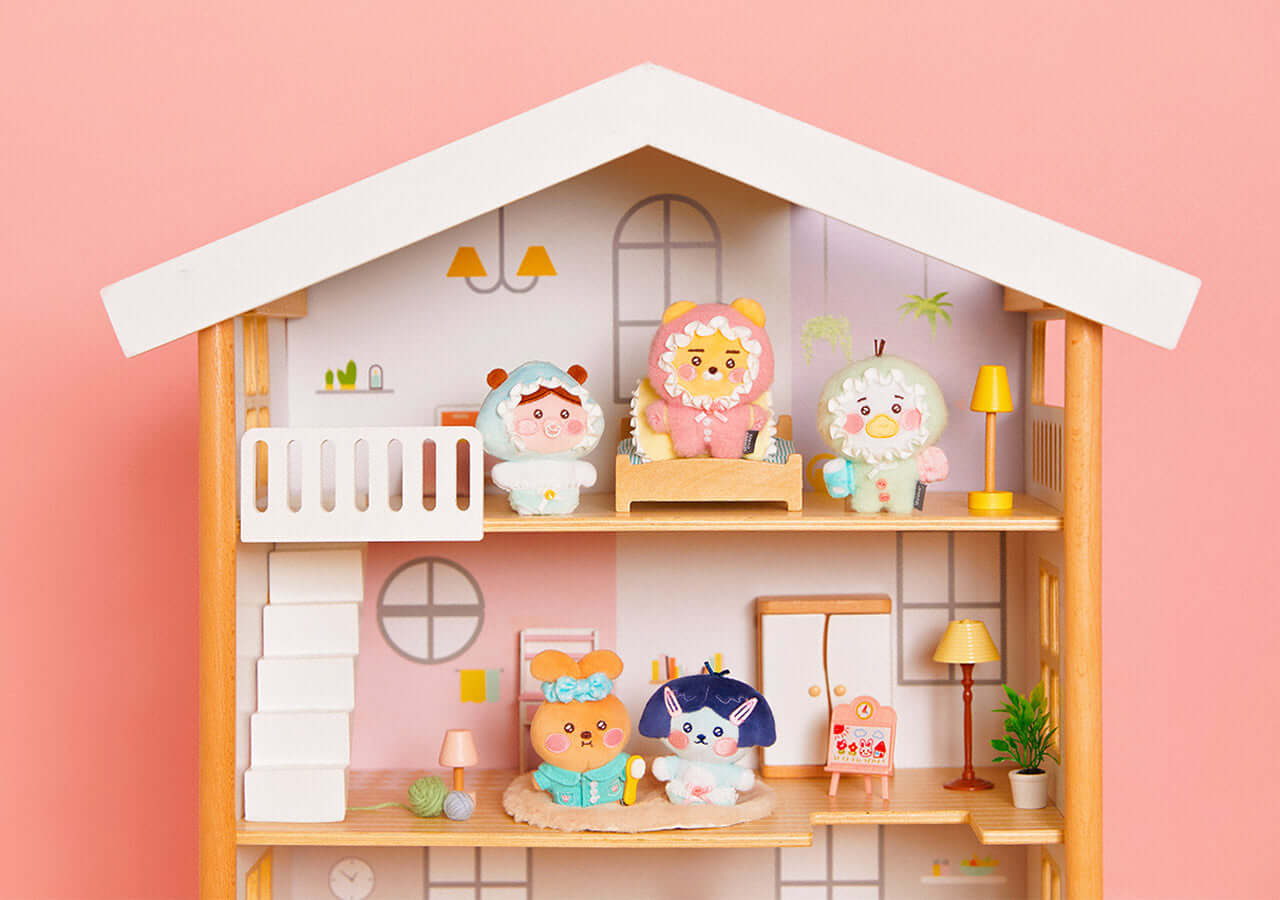 Peluche Porte-cles Petit Tube - Kakao Friends
