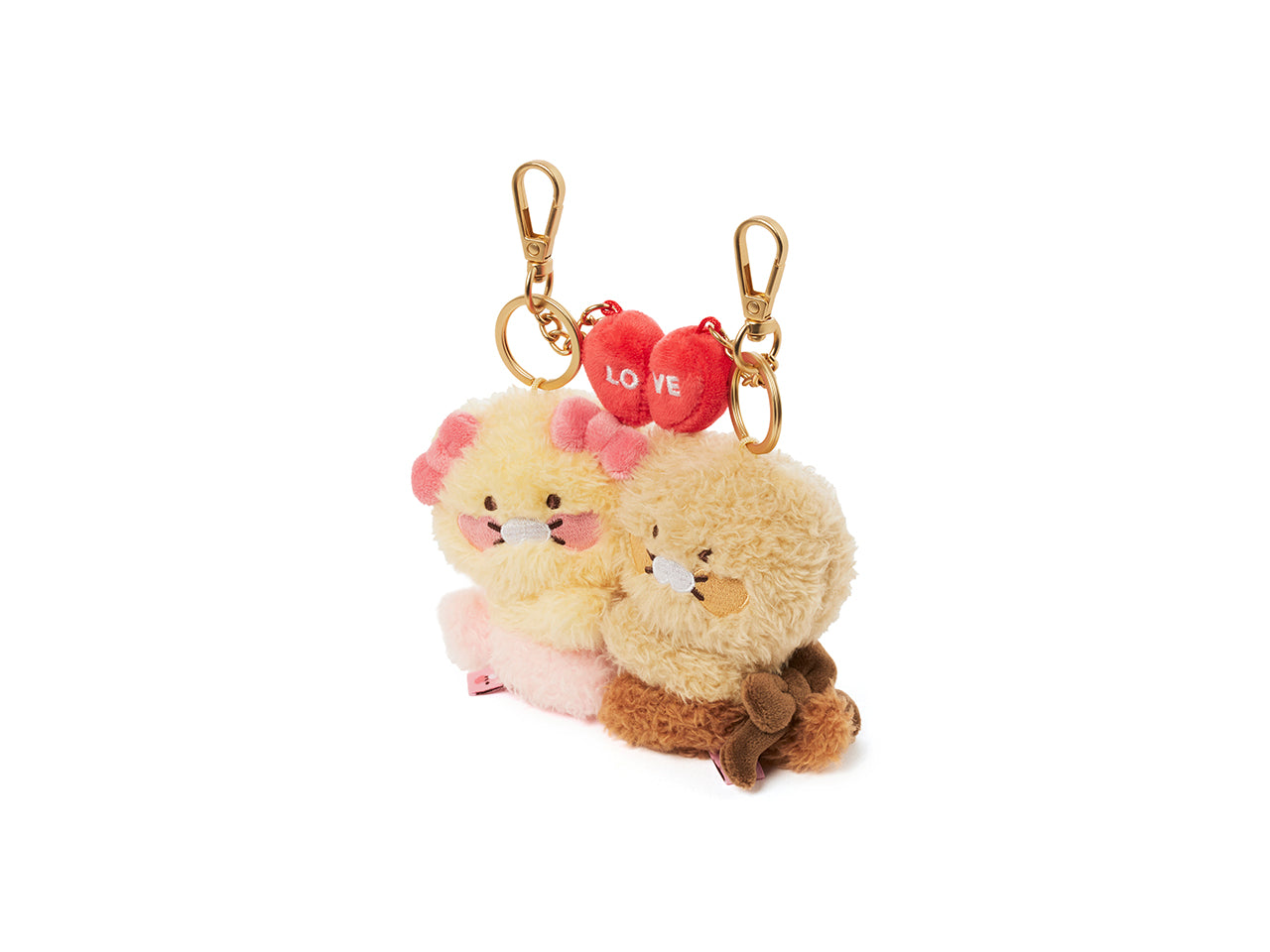 Set Peluche Porte-cles Chunsik - Kakao Friends