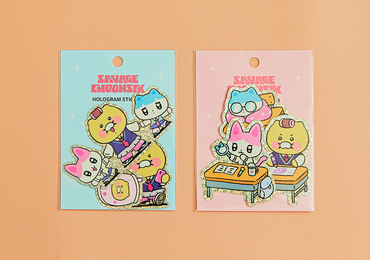 KAKAO FRIENDS - Autocollant(Rose) Friends - Detail 4