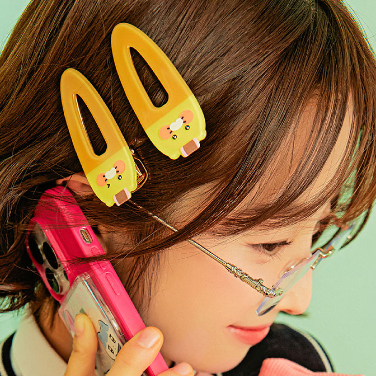KAKAO FRIENDS - Epingle Cheveux 2P Set Chunsik