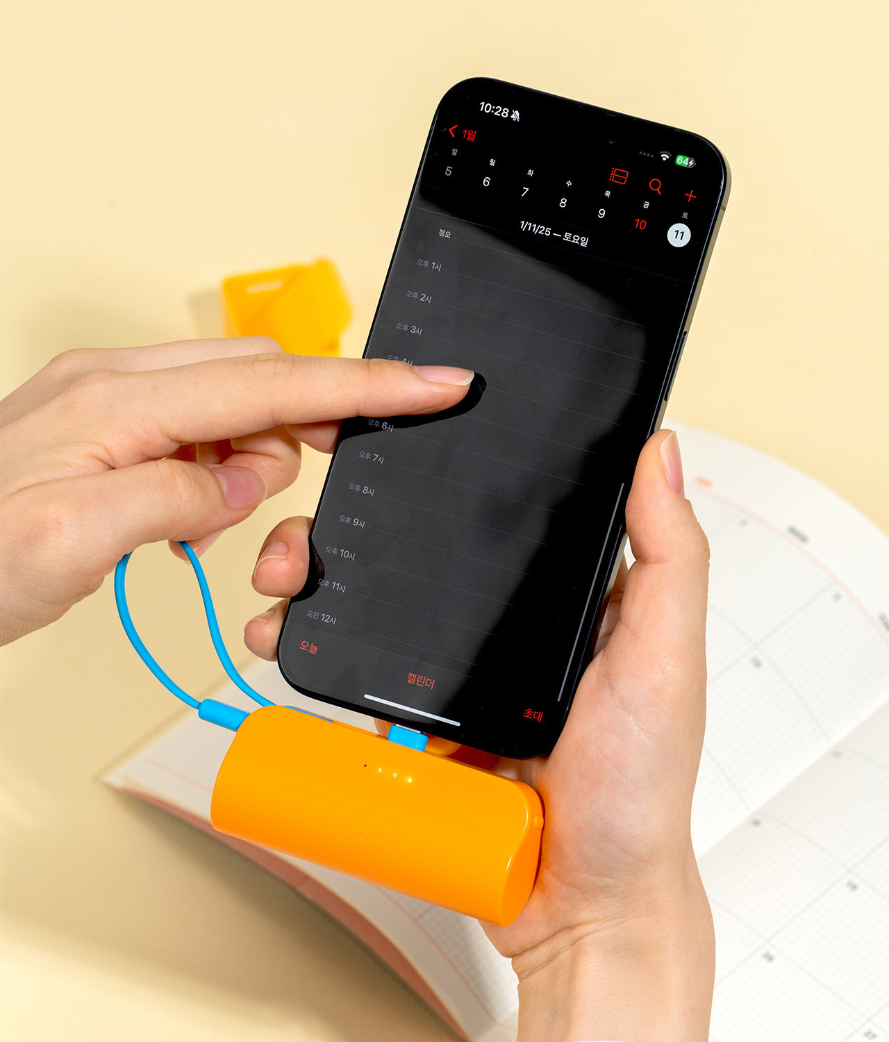 KAKAO FRIENDS - Casquette Batterie Externe Chunsik - Detail 7