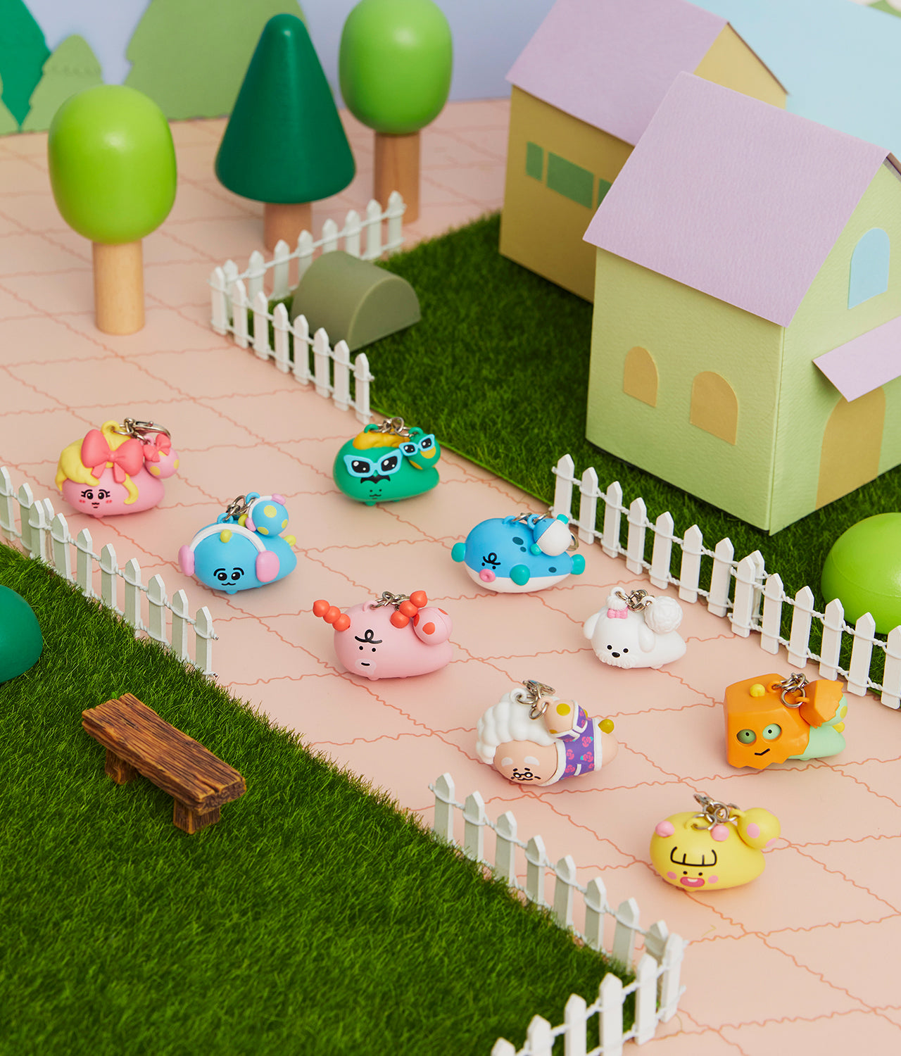 KAKAO FRIENDS - MiniFigurine Porte-cles - Detail 4
