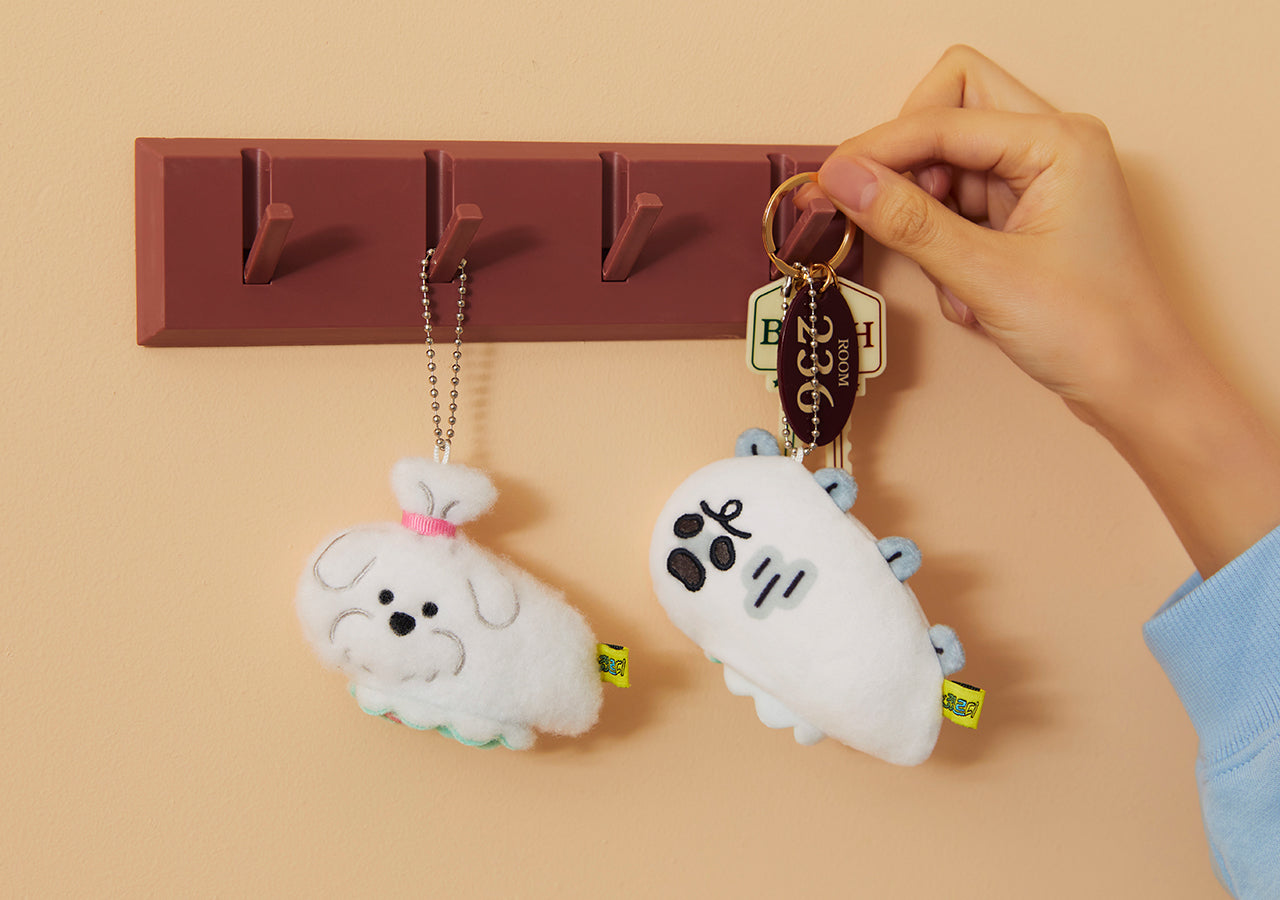 KAKAO FRIENDS - Porte-cles Peluche Jordy - Detail 8