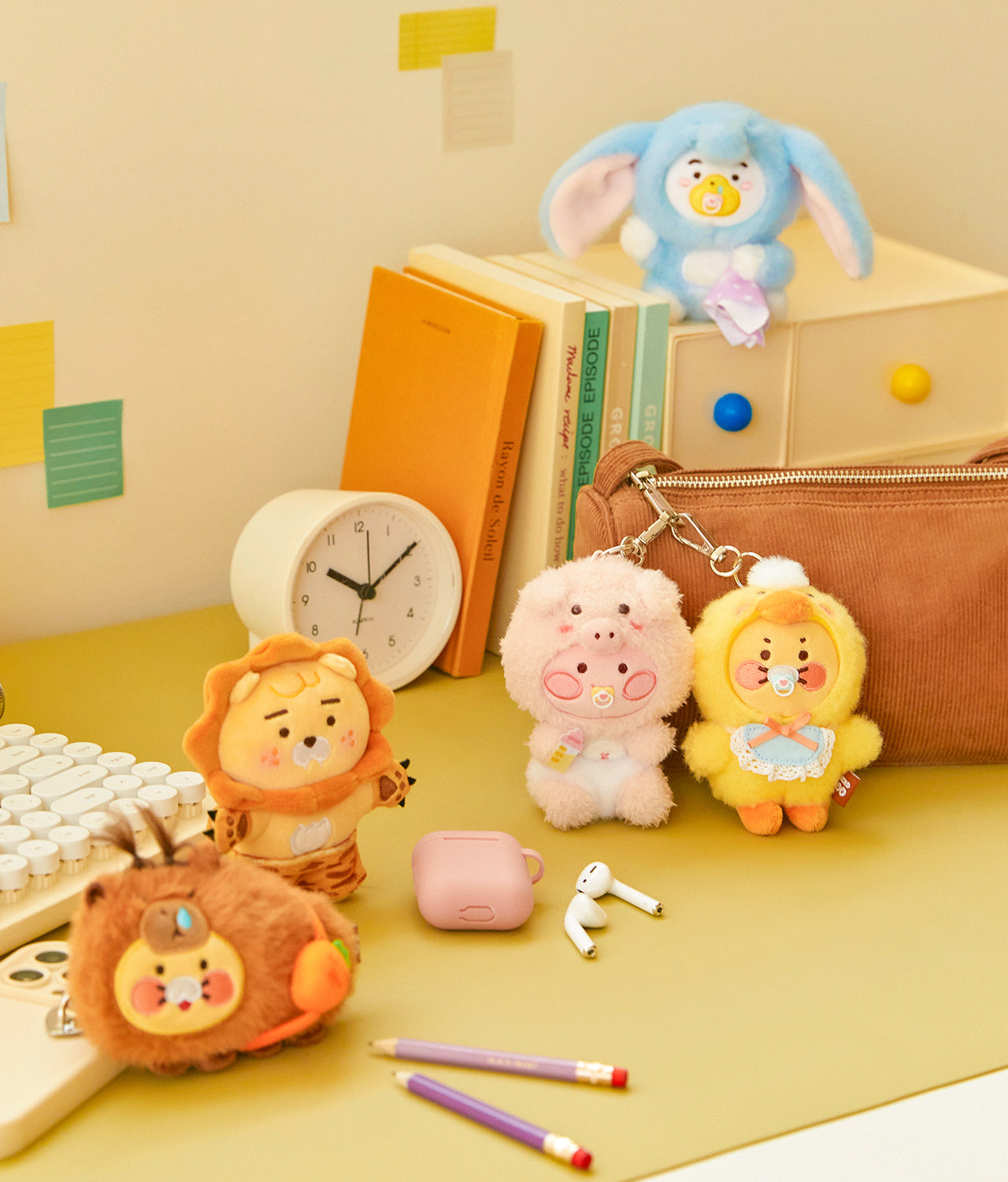KAKAO FRIENDS - FRIENDZOO Porte-cles Peluche Little Apeach - Detail 10