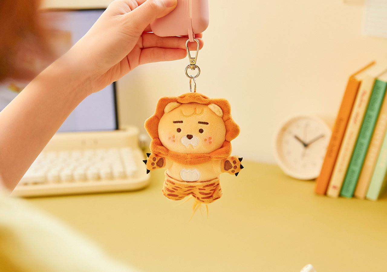 KAKAO FRIENDS - FRIENDZOO Porte-cles Peluche Little Ryan - Detail 12
