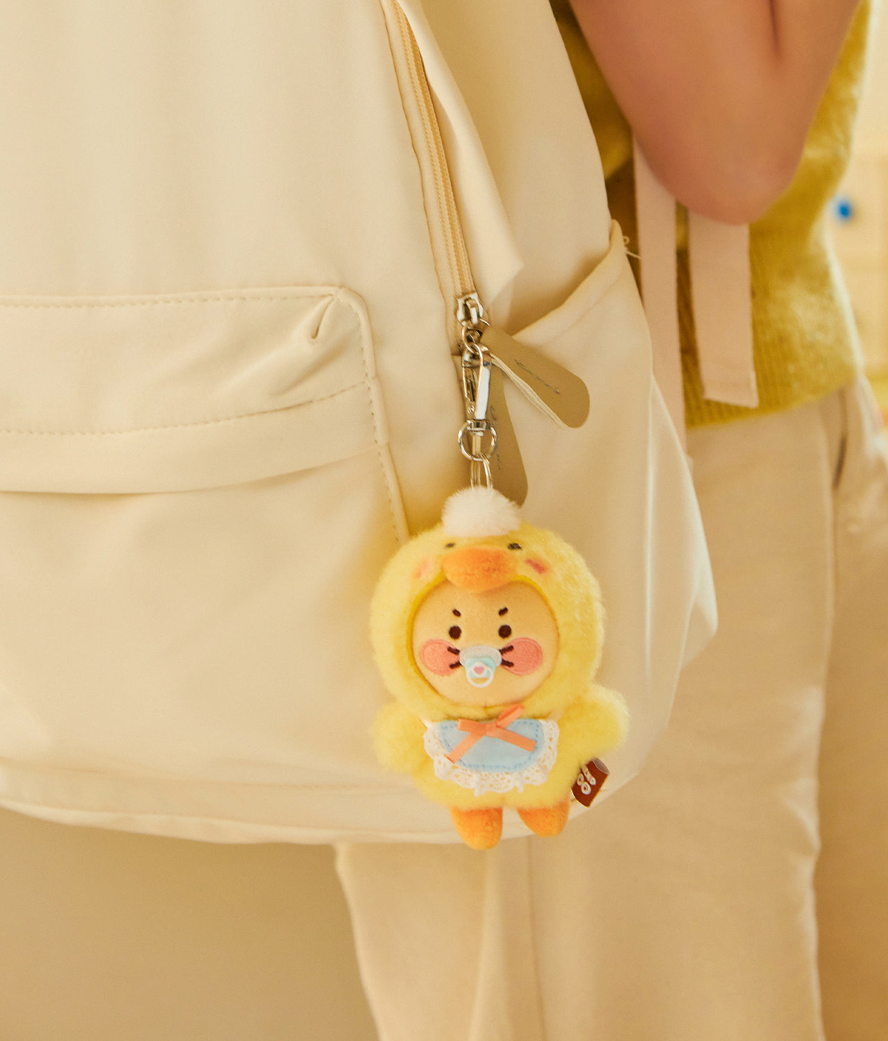 KAKAO FRIENDS - FRIENDZOO Porte-cles Peluche Chunsik - Detail 10