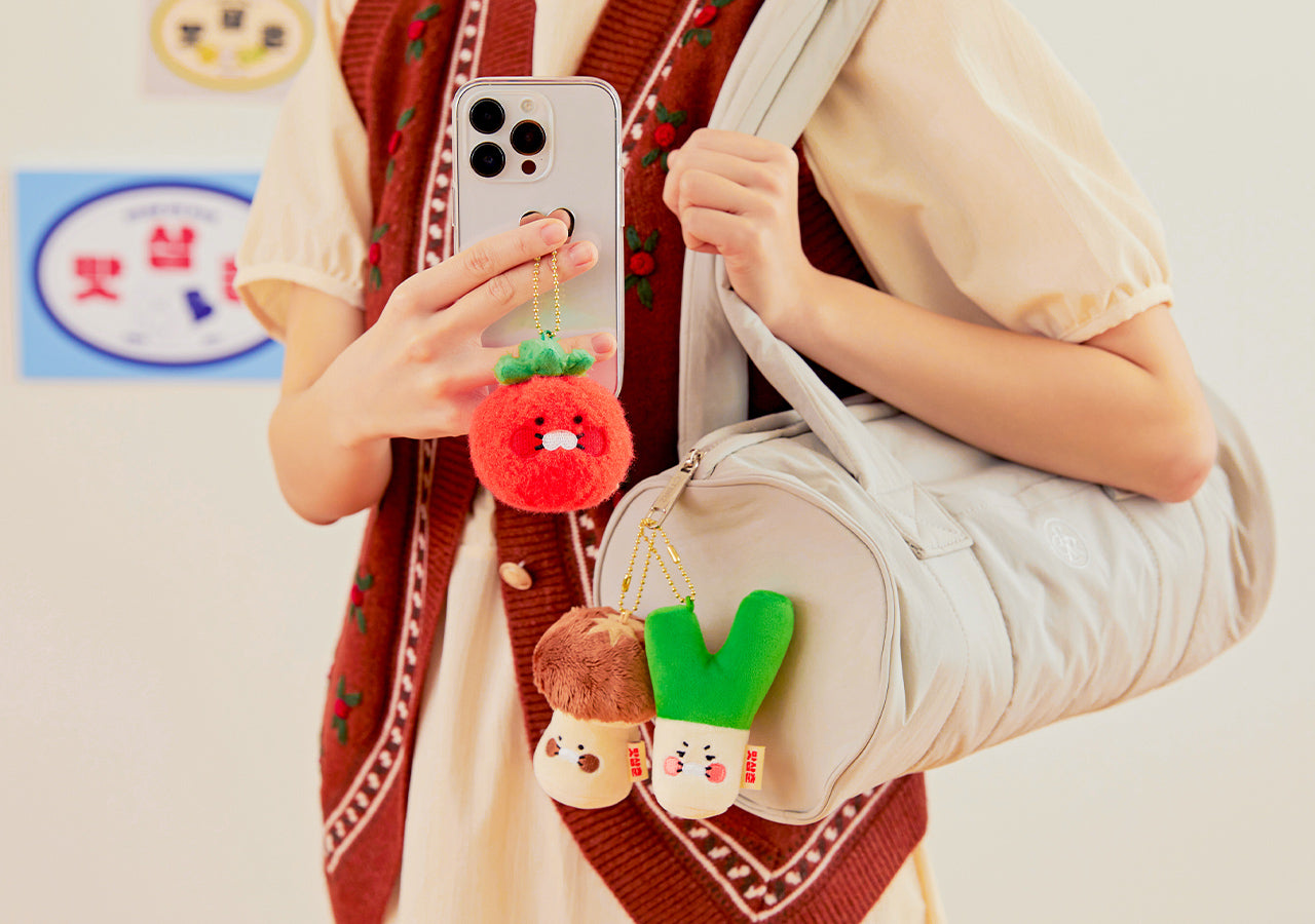 KAKAO FRIENDS - Porte-cles Peluche Set Chunsik - Detail 9