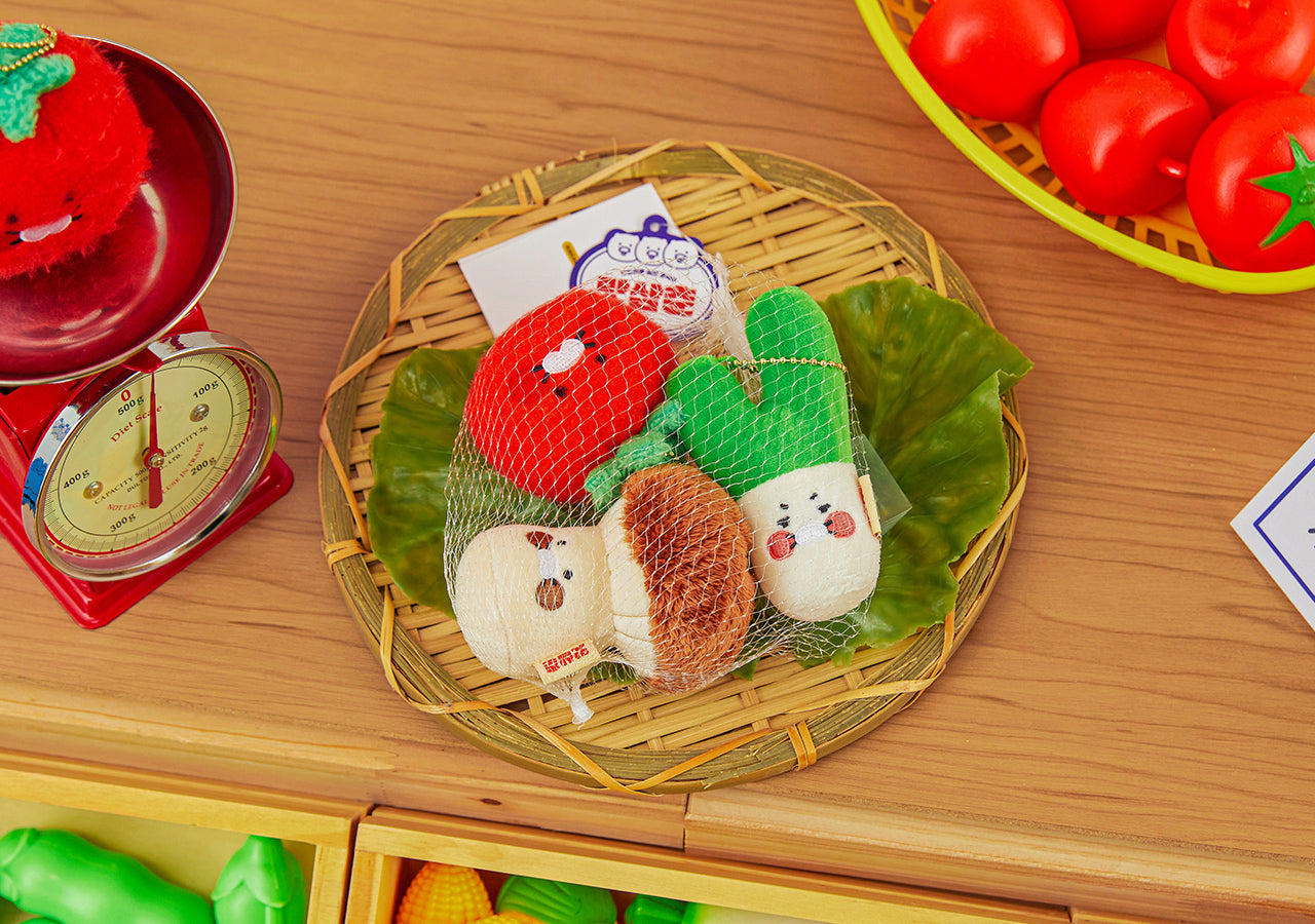 KAKAO FRIENDS - Porte-cles Peluche Set Chunsik - Detail 10