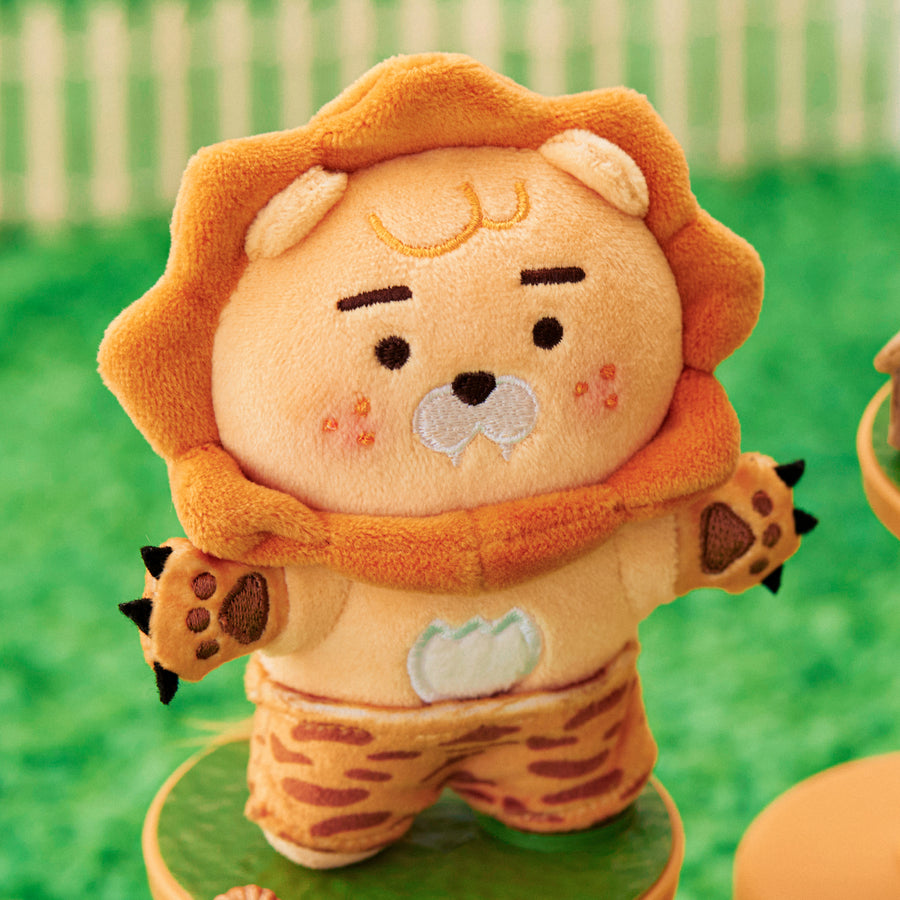 KAKAO FRIENDS - FRIENDZOO Porte-cles Peluche Little Ryan