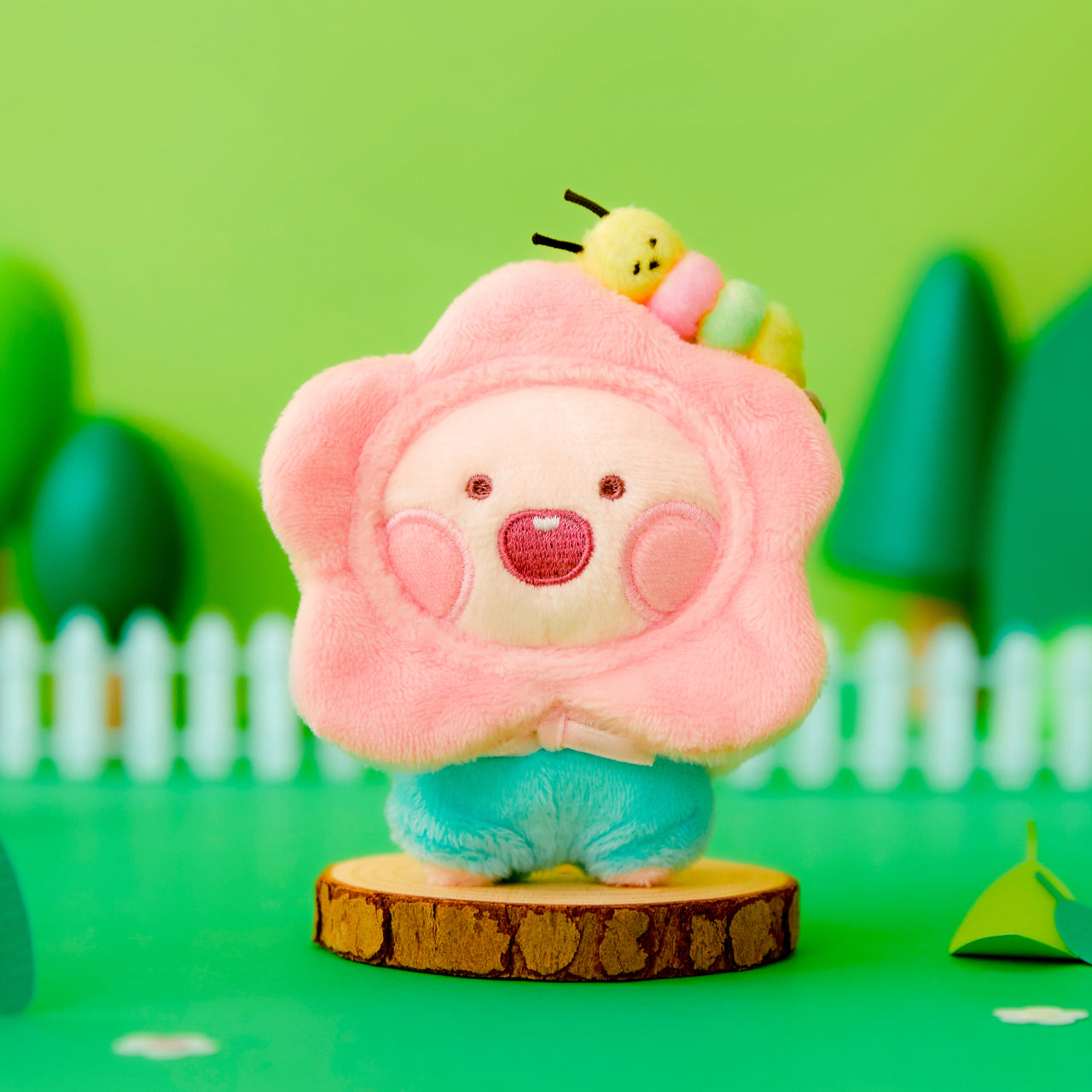 KAKAO FRIENDS - Porte-cles Peluche Little Apeach