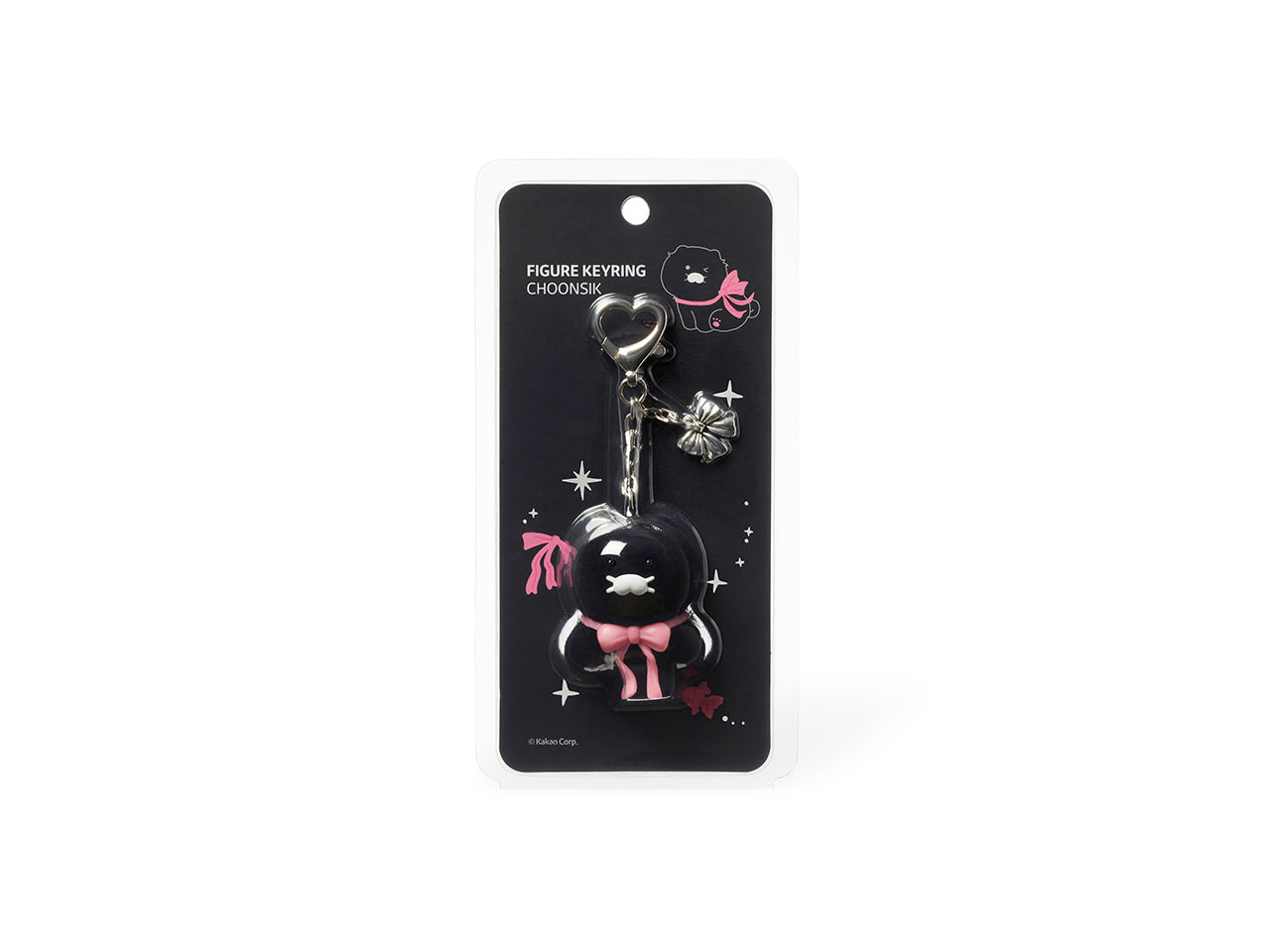 KAKAO FRIENDS - Noir Figurine Porte-cles Chunsik - Detail 12