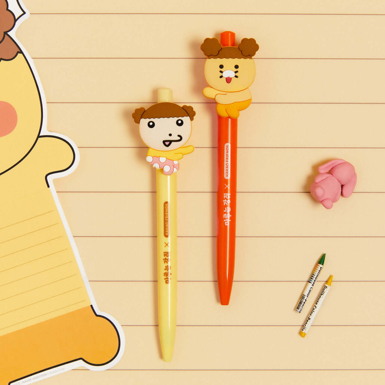 Set Set Stylos Gel Chunsik - Kakao Friends
