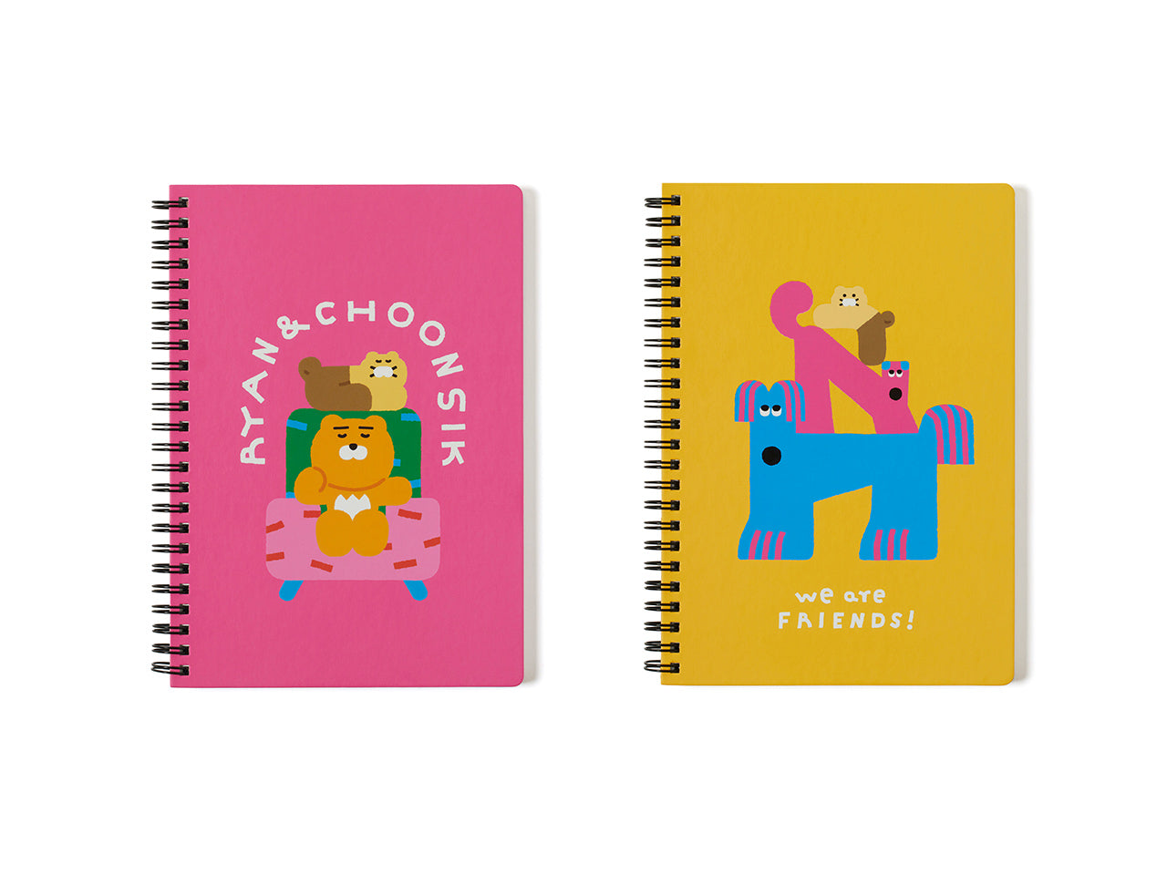 KAKAO FRIENDS - XFriends Carnet(Rose) Ryan&Chunsik - Detail 11