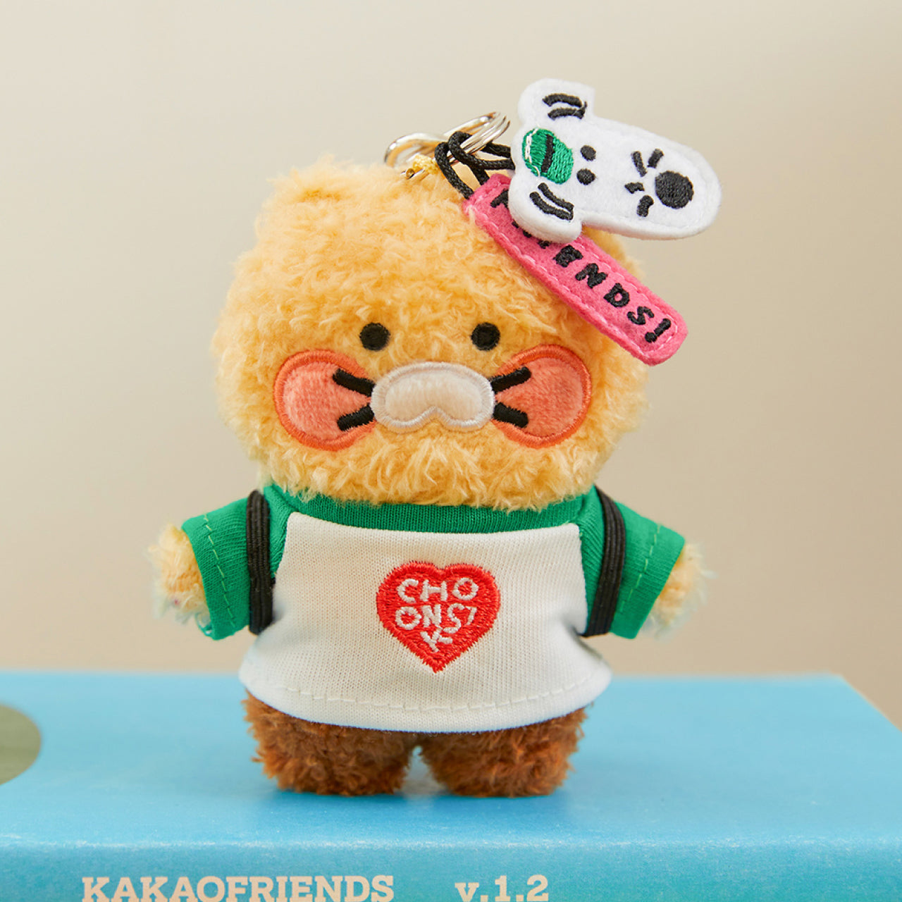 KAKAO FRIENDS - XFriends Porte-cles Peluche Chunsik