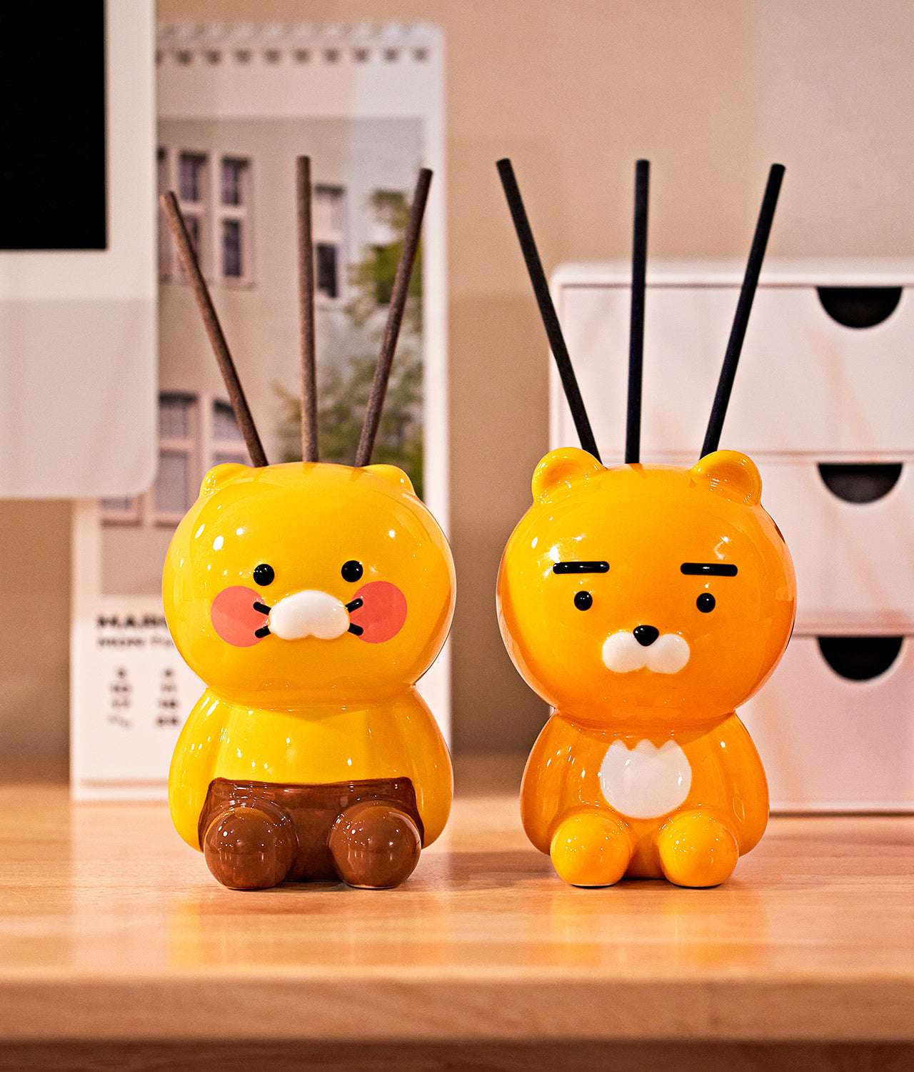 KAKAO FRIENDS - Ceramique Diffuseur Chunsik+ Chunsik SET - Detail 4