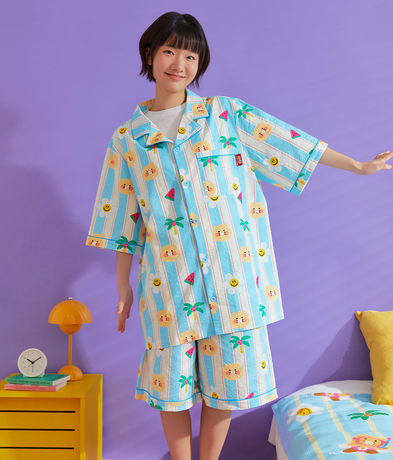 KAKAO FRIENDS - XFriends Pyjama Homme Chunsik - Detail 4