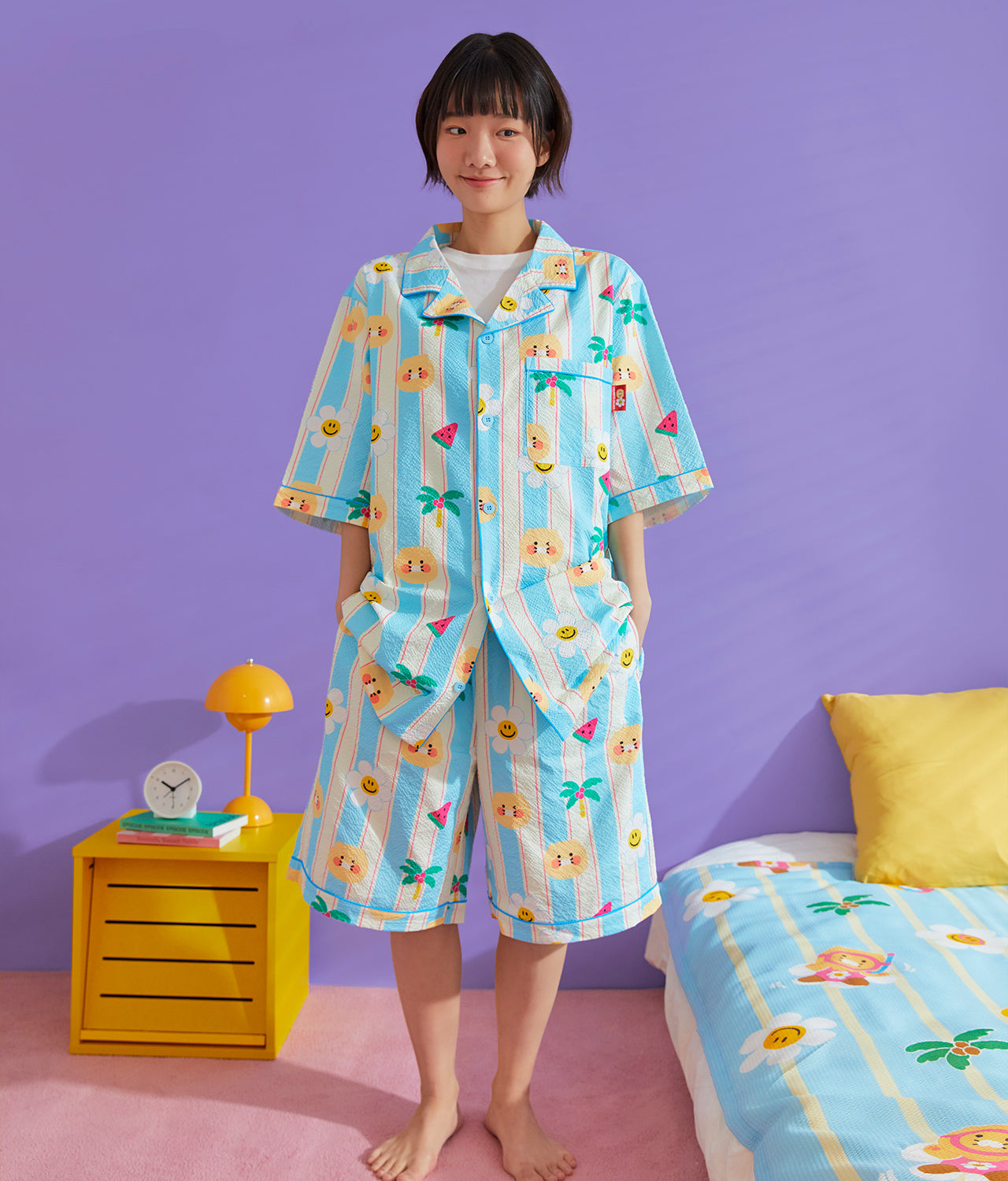KAKAO FRIENDS - XFriends Pyjama Homme Chunsik - Detail 5