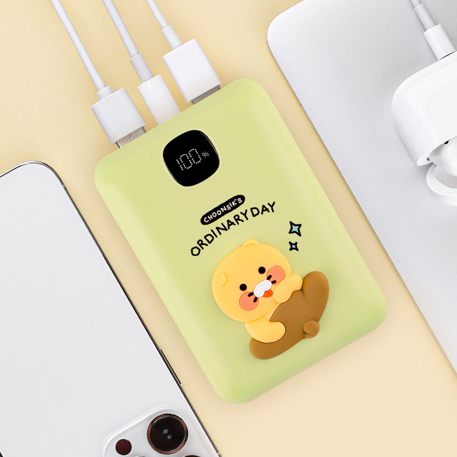 KAKAO FRIENDS - Batterie Externe 20,000 Vert