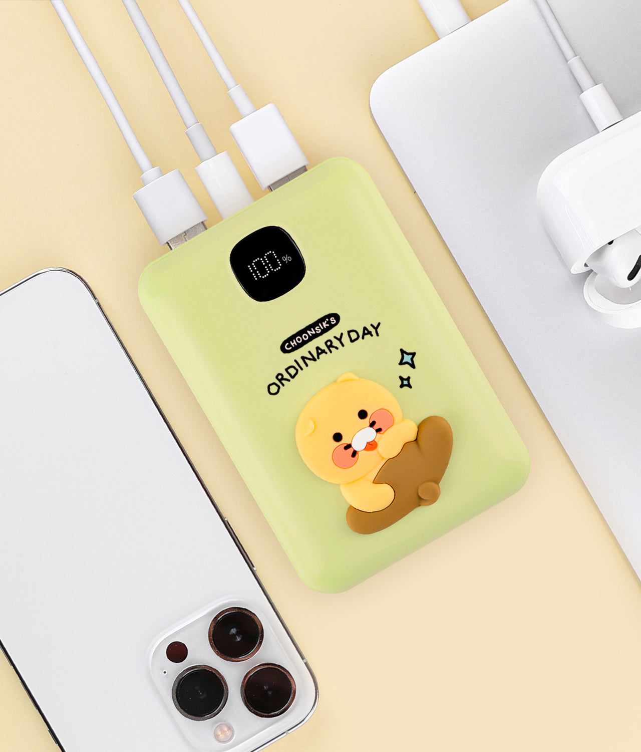 KAKAO FRIENDS - Batterie Externe 20,000 Vert - Detail 6