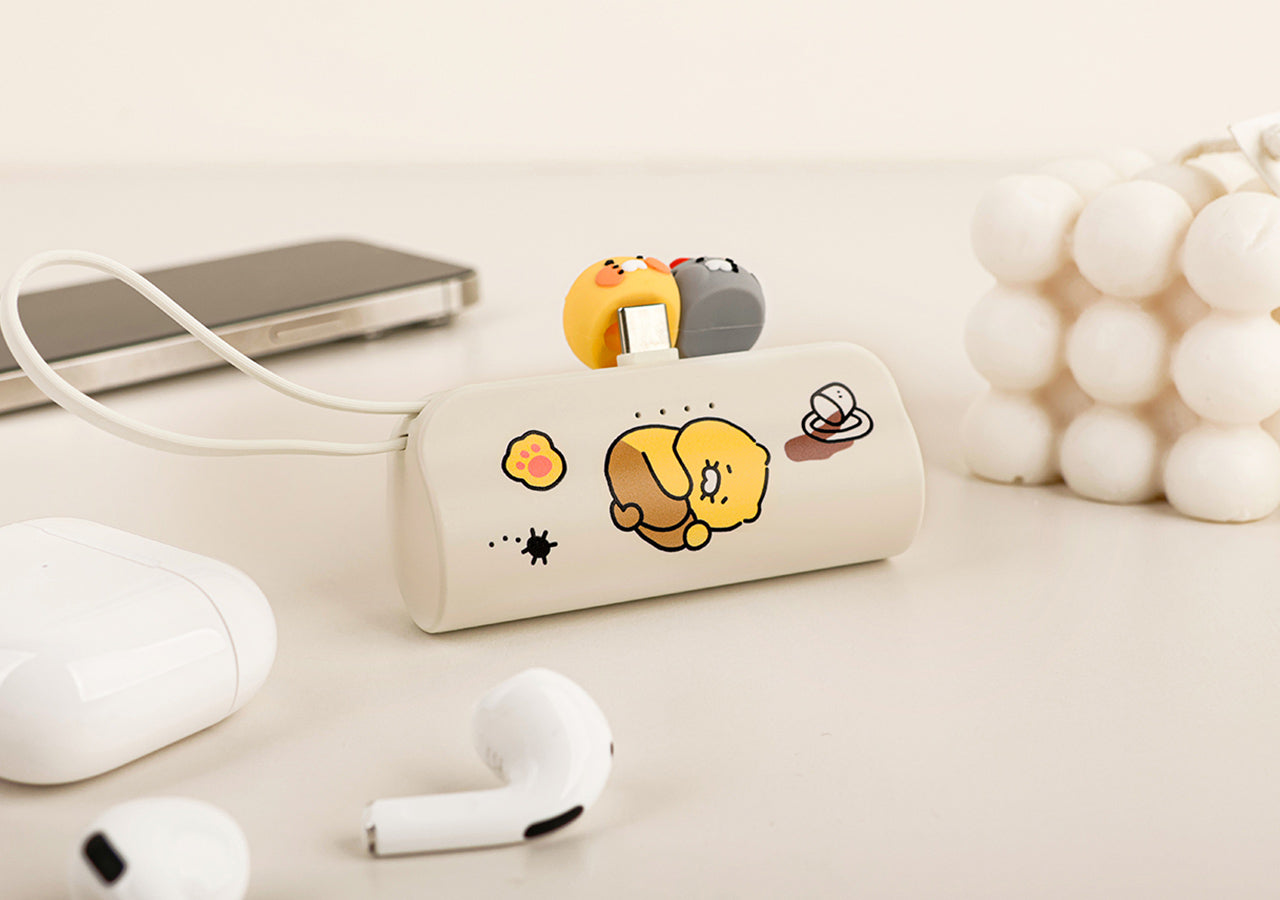 KAKAO FRIENDS - Batterie Externe 5,000 C Chunsik - Detail 3