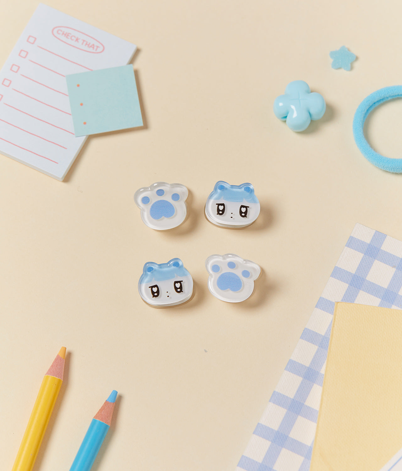 KAKAO FRIENDS - Mini Epingle Cheveux 4P - Detail 3