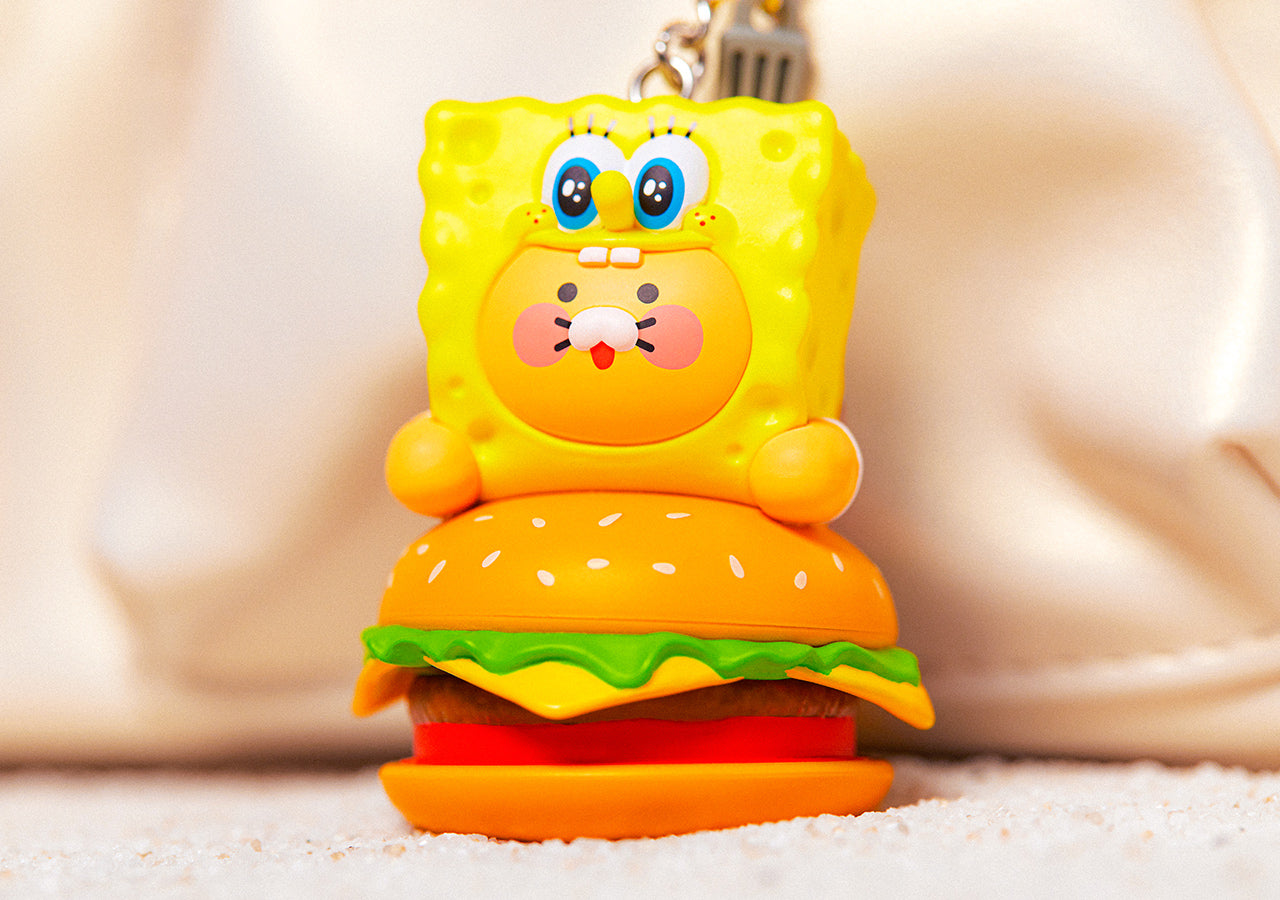 KAKAO FRIENDS - SpongeBobXFriends Casquette Figurine Porte-cles SpongeBob Chunsik - Detail 7