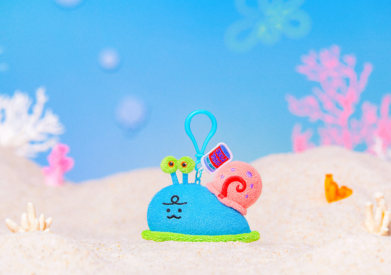 KAKAO FRIENDS - SpongeBobXFriends Porte-cles Peluche Jordy - Detail 4