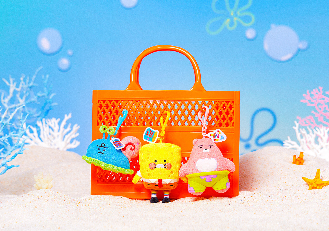 KAKAO FRIENDS - SpongeBobXFriends Porte-cles Peluche Jordy - Detail 7