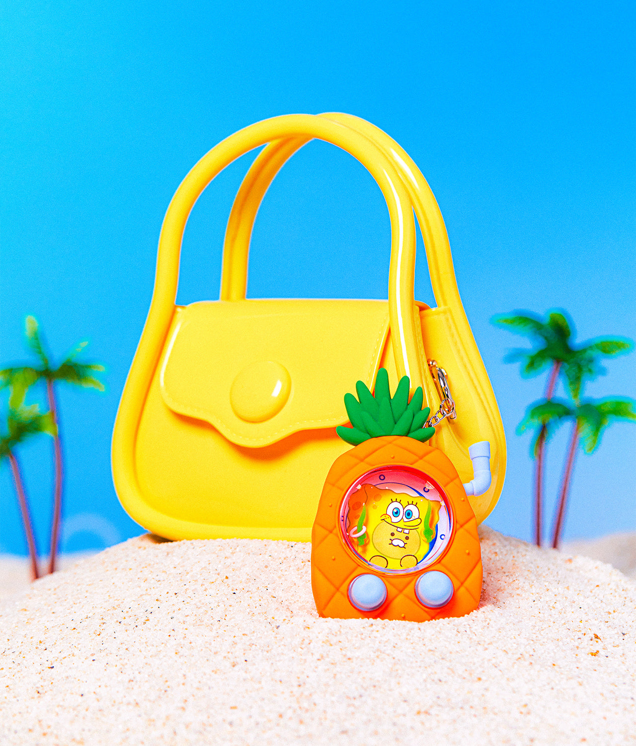 KAKAO FRIENDS - SpongeBobXFriends Figurine Porte-cles SpongeBob Chunsik - Detail 6