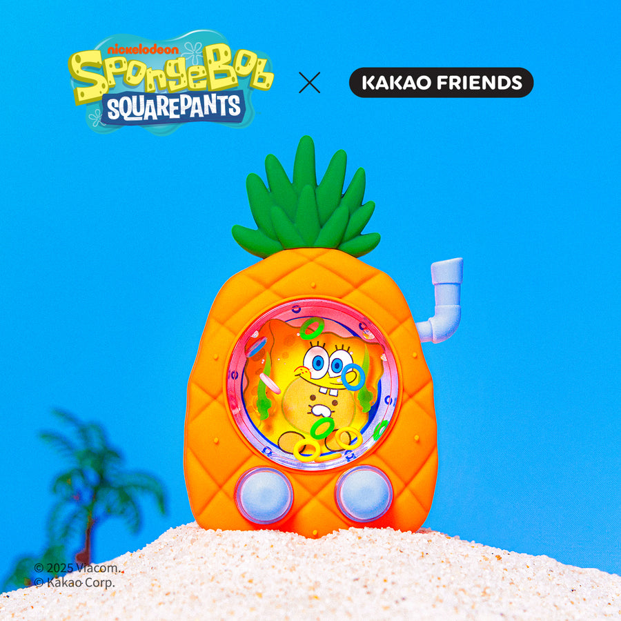 KAKAO FRIENDS - SpongeBobXFriends Figurine Porte-cles SpongeBob Chunsik