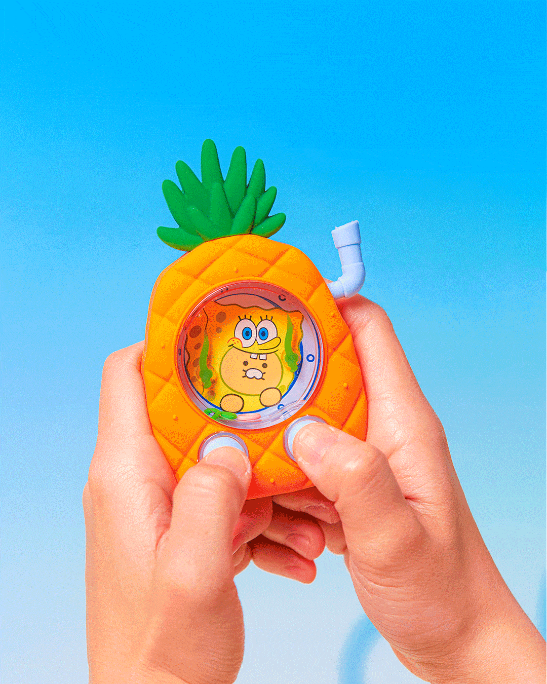 KAKAO FRIENDS - SpongeBobXFriends Figurine Porte-cles SpongeBob Chunsik - Detail 5