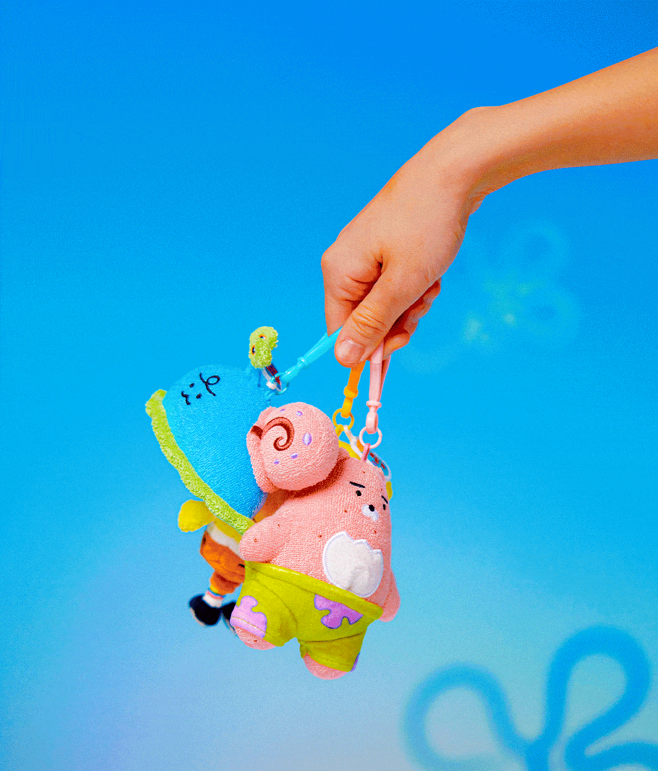 KAKAO FRIENDS - SpongeBobXFriends Porte-cles Peluche Jordy - Detail 11