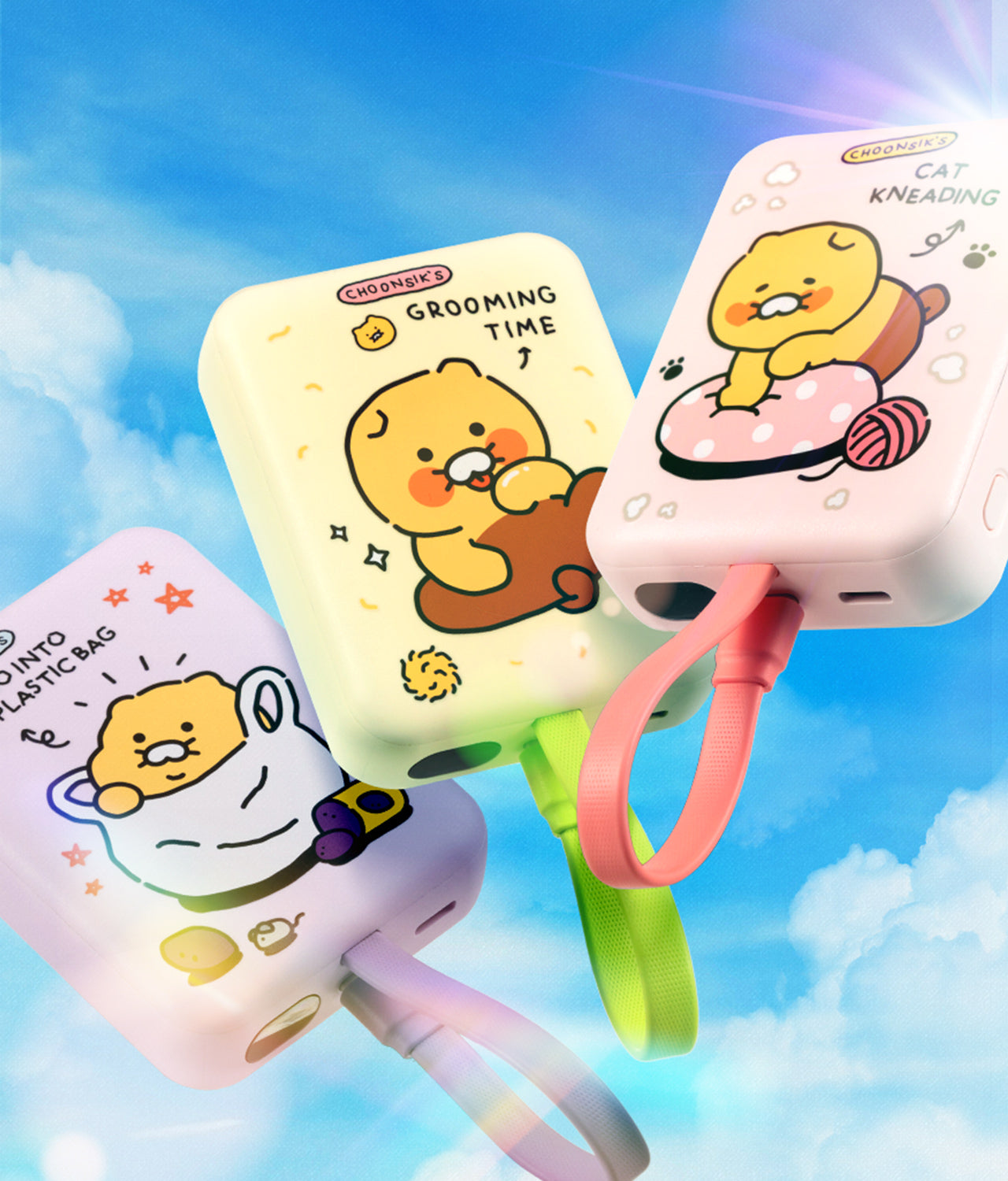 KAKAO FRIENDS - Batterie Externe 1 Chunsik Violet - Detail 2