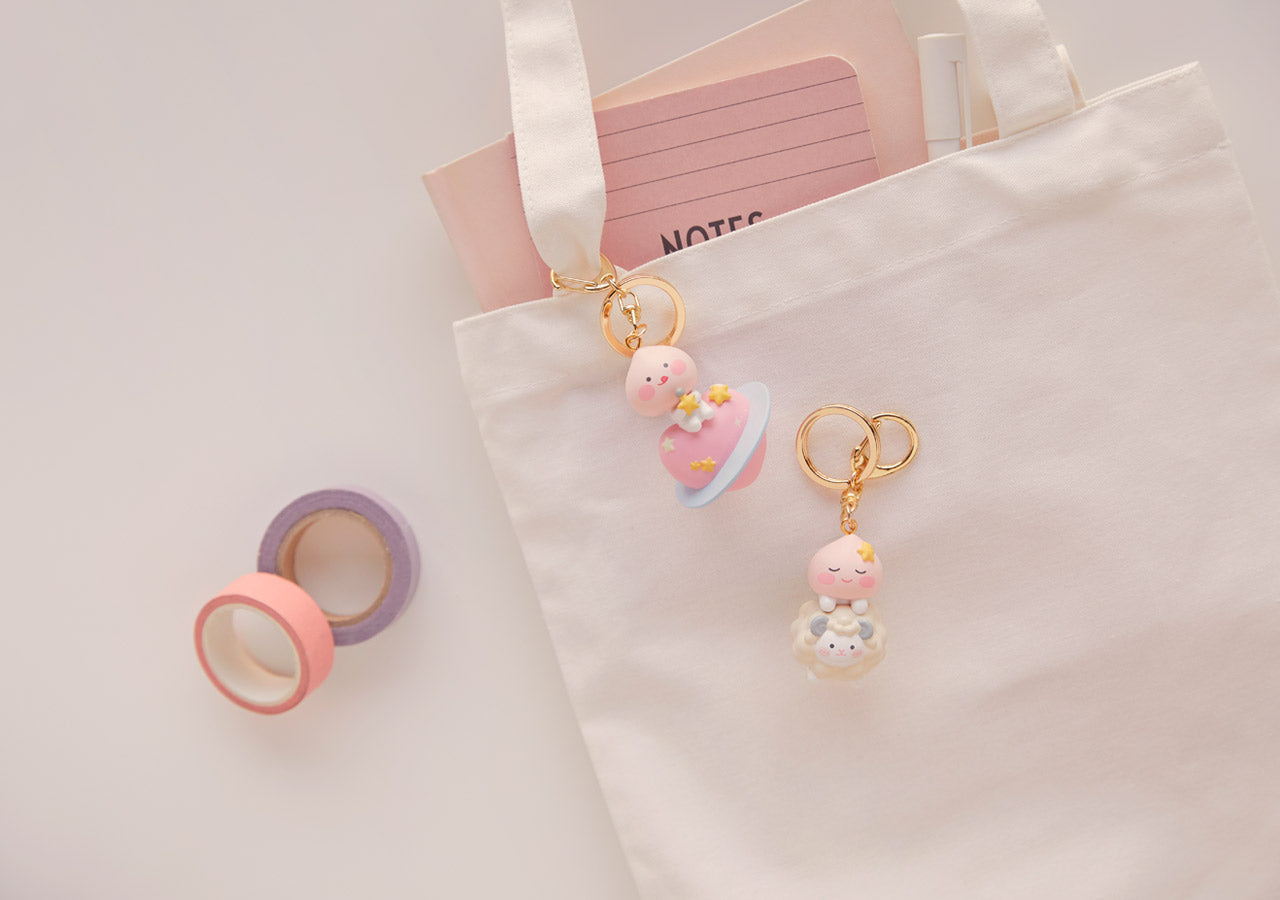 KAKAO FRIENDS - Figurine Porte-cles Little Apeach - Detail 5