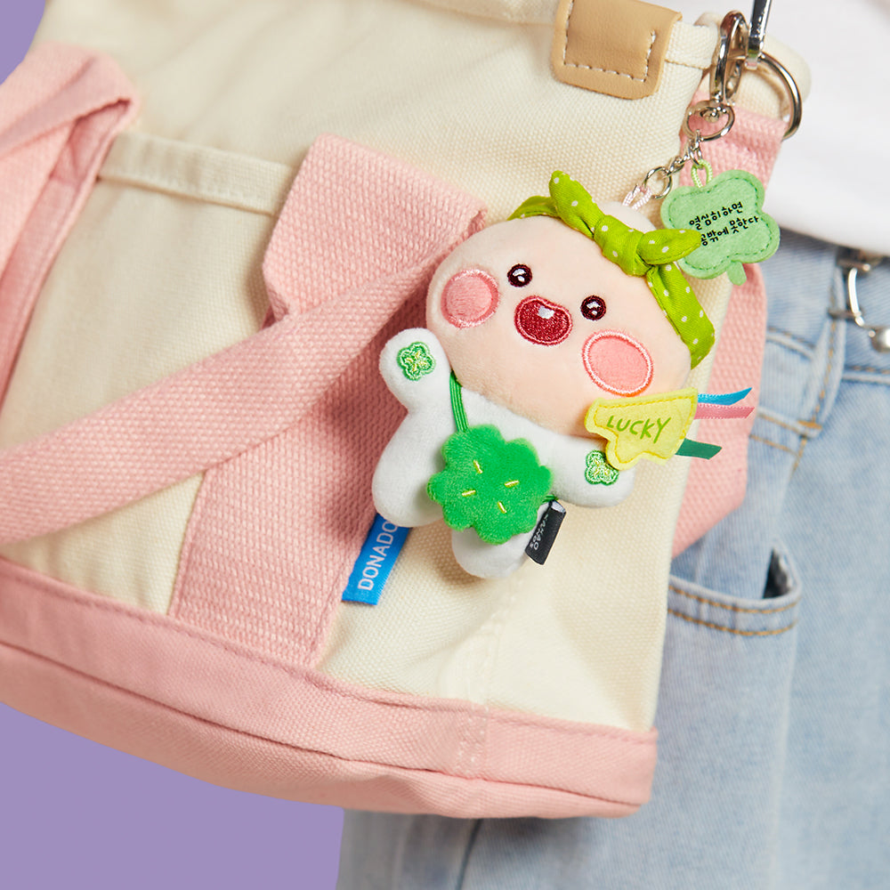 KAKAO FRIENDS - Porte-cles Peluche Apeach
