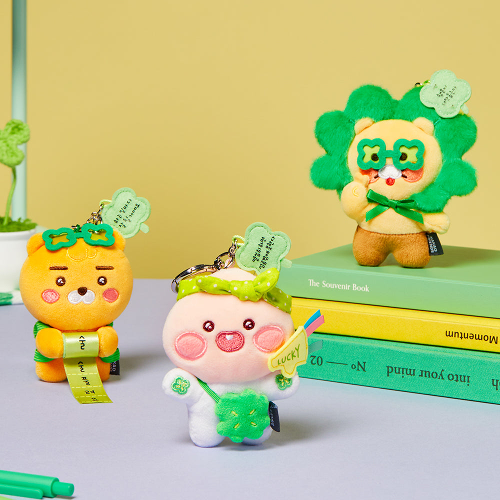 KAKAO FRIENDS - Porte-cles Peluche Apeach