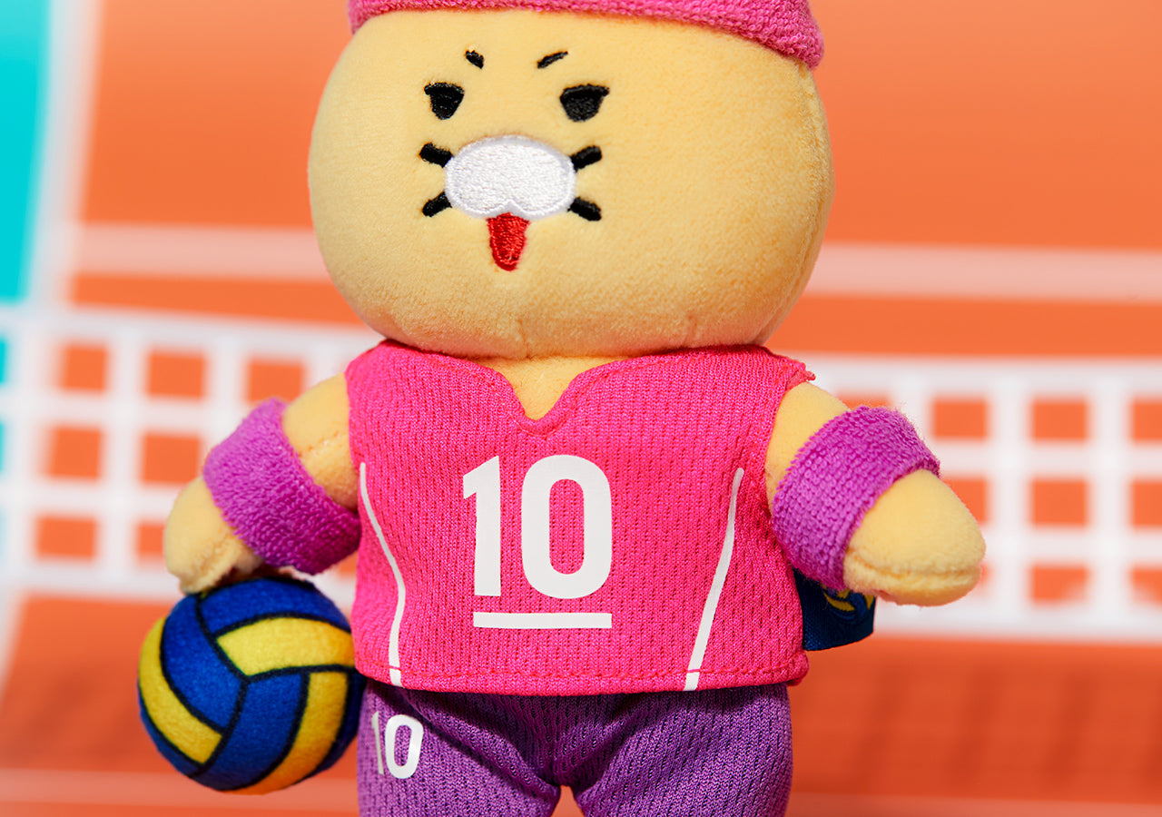 KAKAO FRIENDS - XFriends Porte-cles Peluche Chunsik - Detail 5