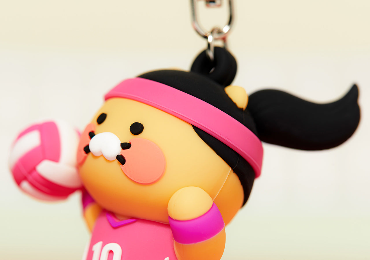 KAKAO FRIENDS - XFriends Figurine Porte-cles (3 1) Chunsik - Detail 10