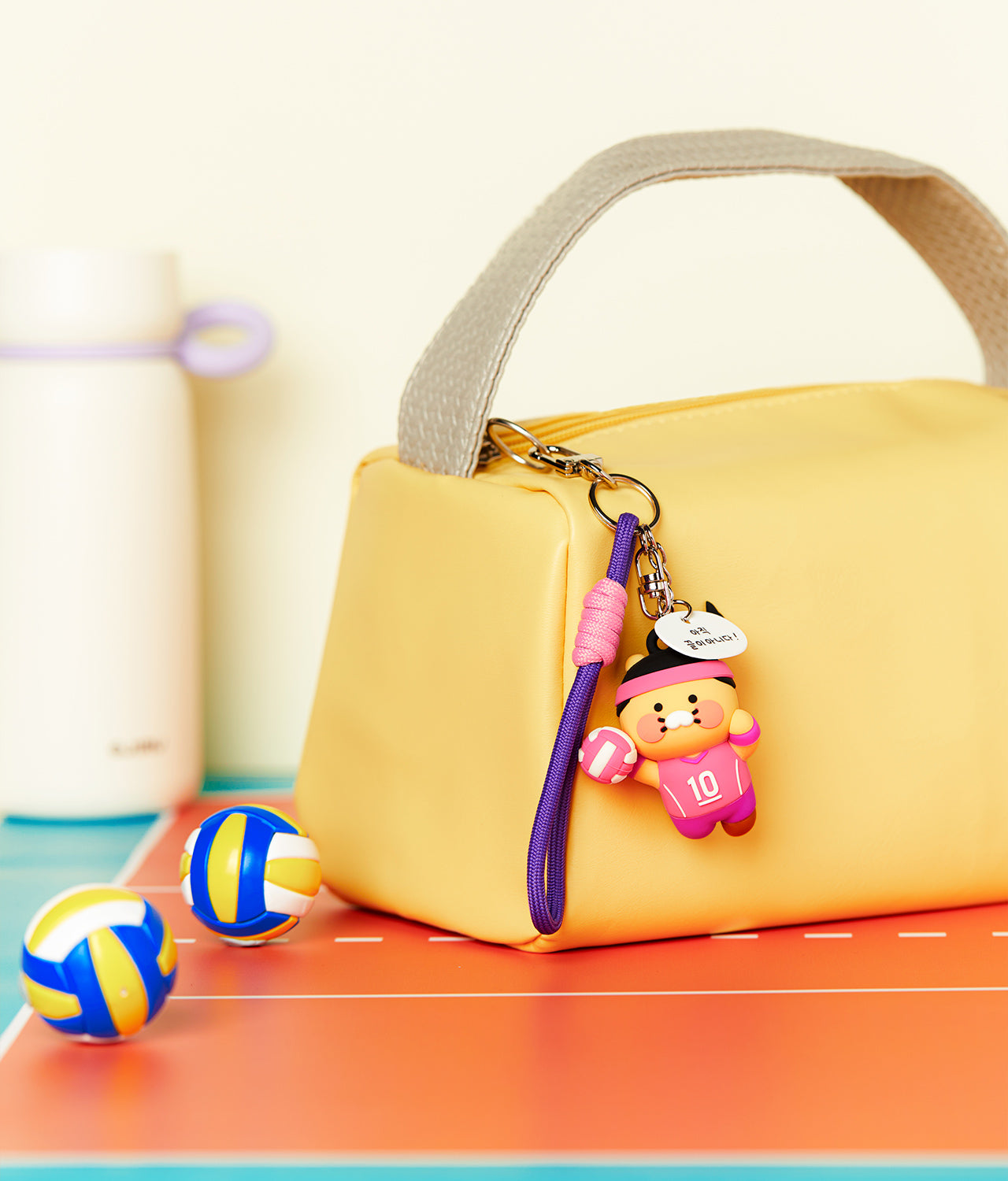 KAKAO FRIENDS - XFriends Figurine Porte-cles (3 1) Chunsik - Detail 17