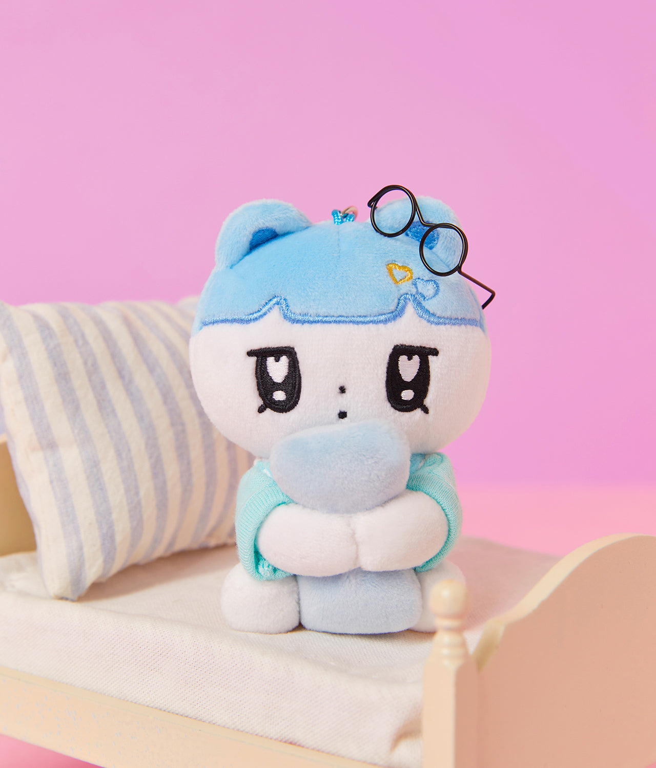 KAKAO FRIENDS - MiniPorte-cles Peluche Pyjama - Detail 5