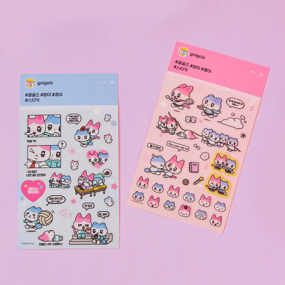 KAKAO FRIENDS - TransparentAutocollant Rose