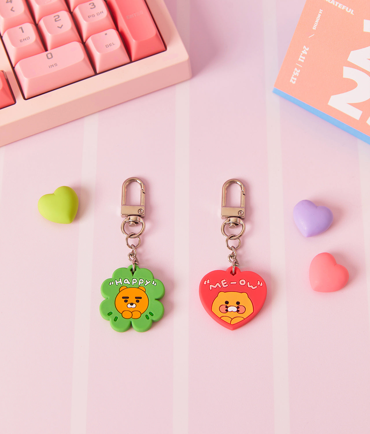 KAKAO FRIENDS - MiniMiroir Porte-cles Ryan - Detail 5