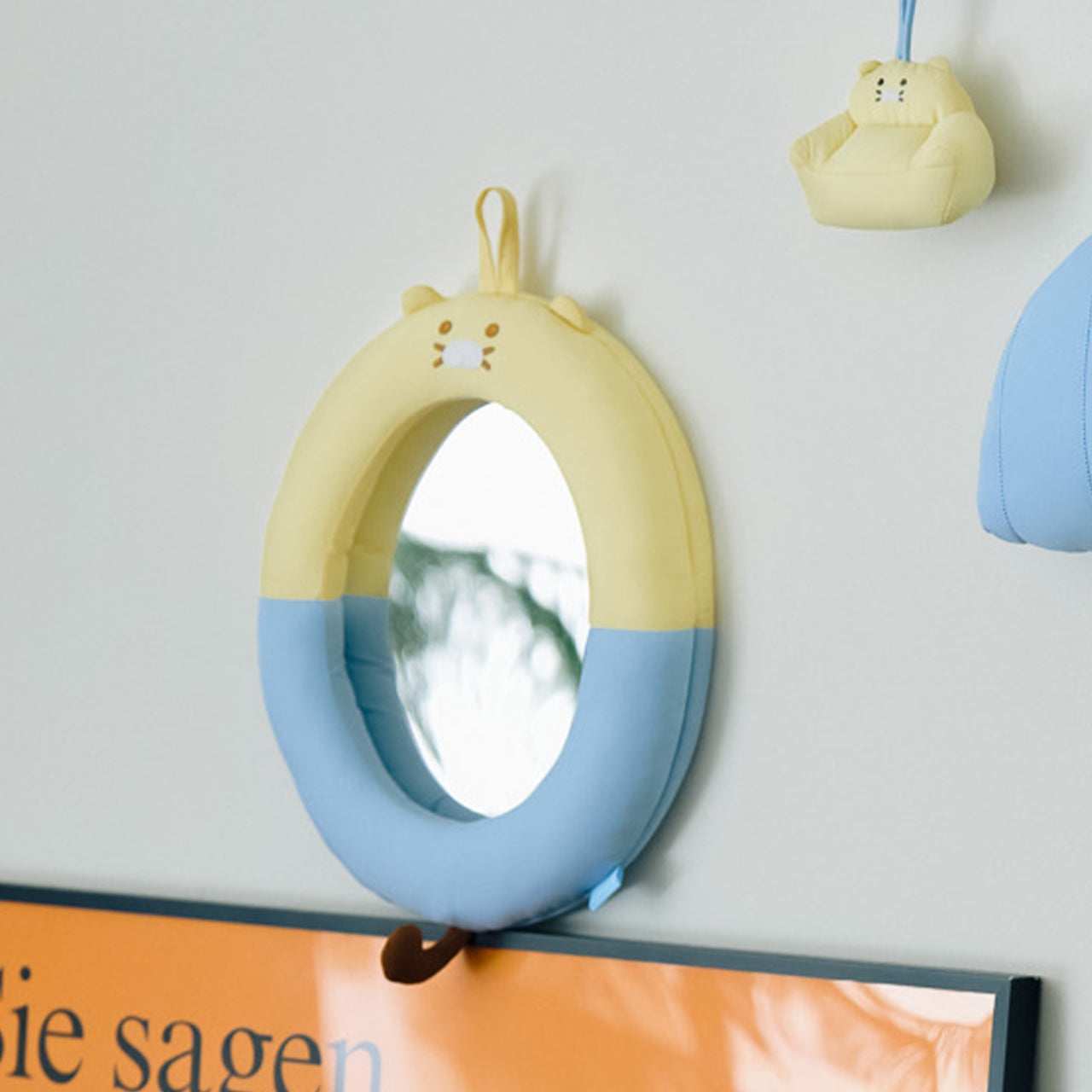 KAKAO FRIENDS - CHOONHOUSE Coussin Miroir Chunsik