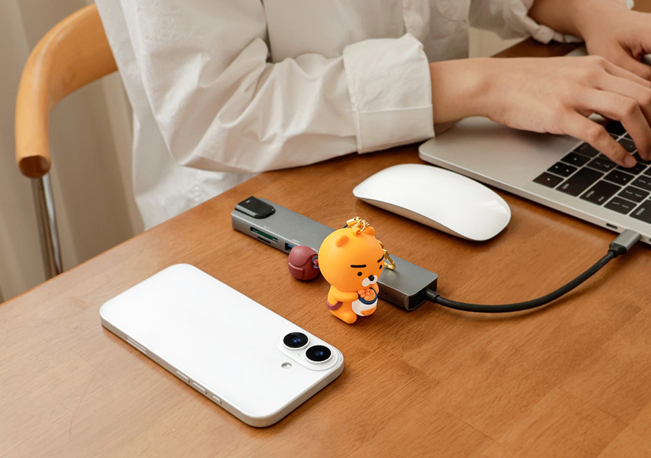 KAKAO FRIENDS - 64GB USB Figurine Porte-cles Sac a Dos Ryan - Detail 7