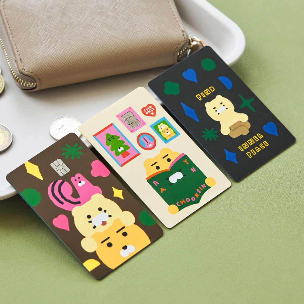 KAKAO FRIENDS - XFriends Carte Autocollant Set &