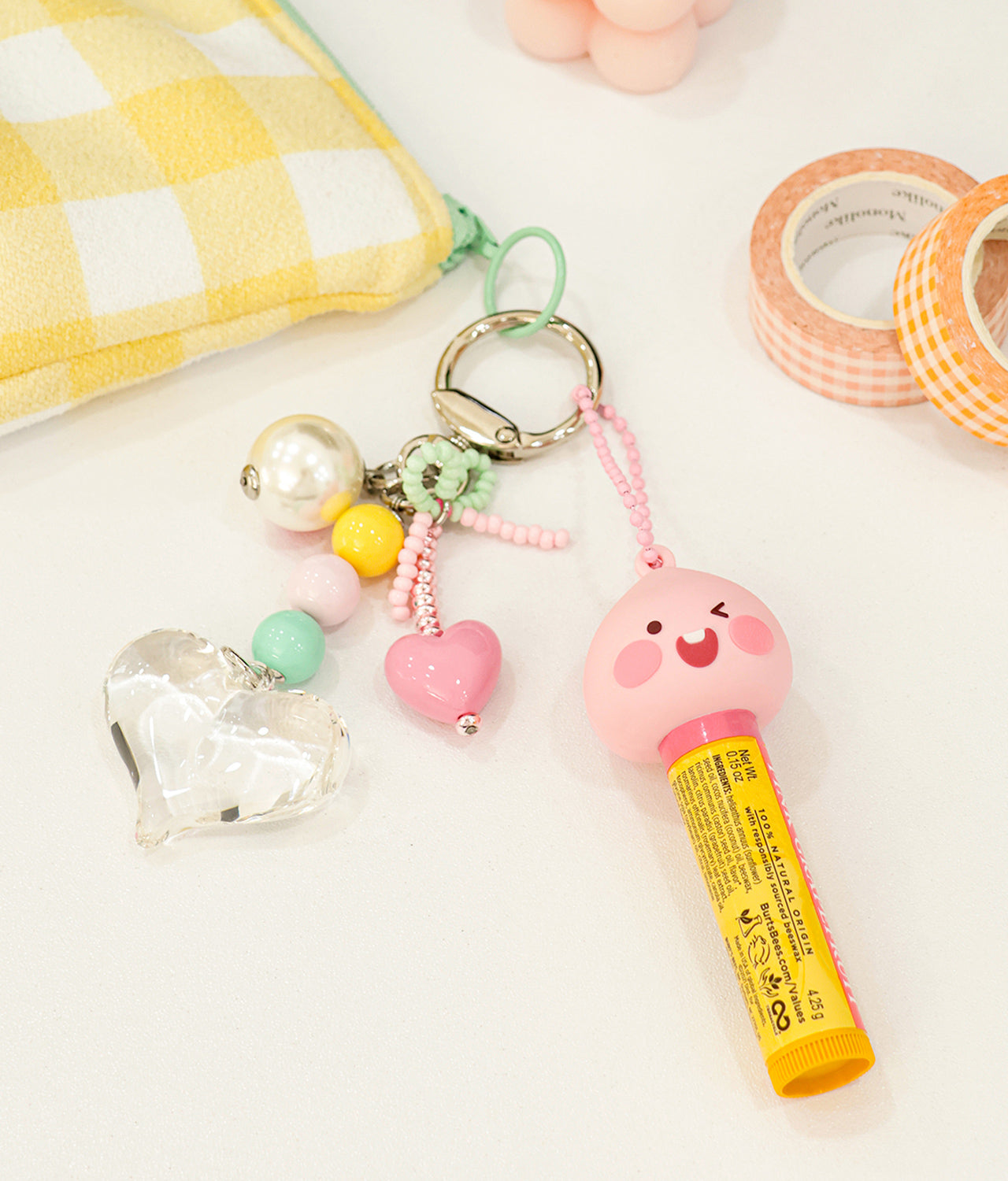 KAKAO FRIENDS - Baume Levres Porte-cles Apeach - Detail 4