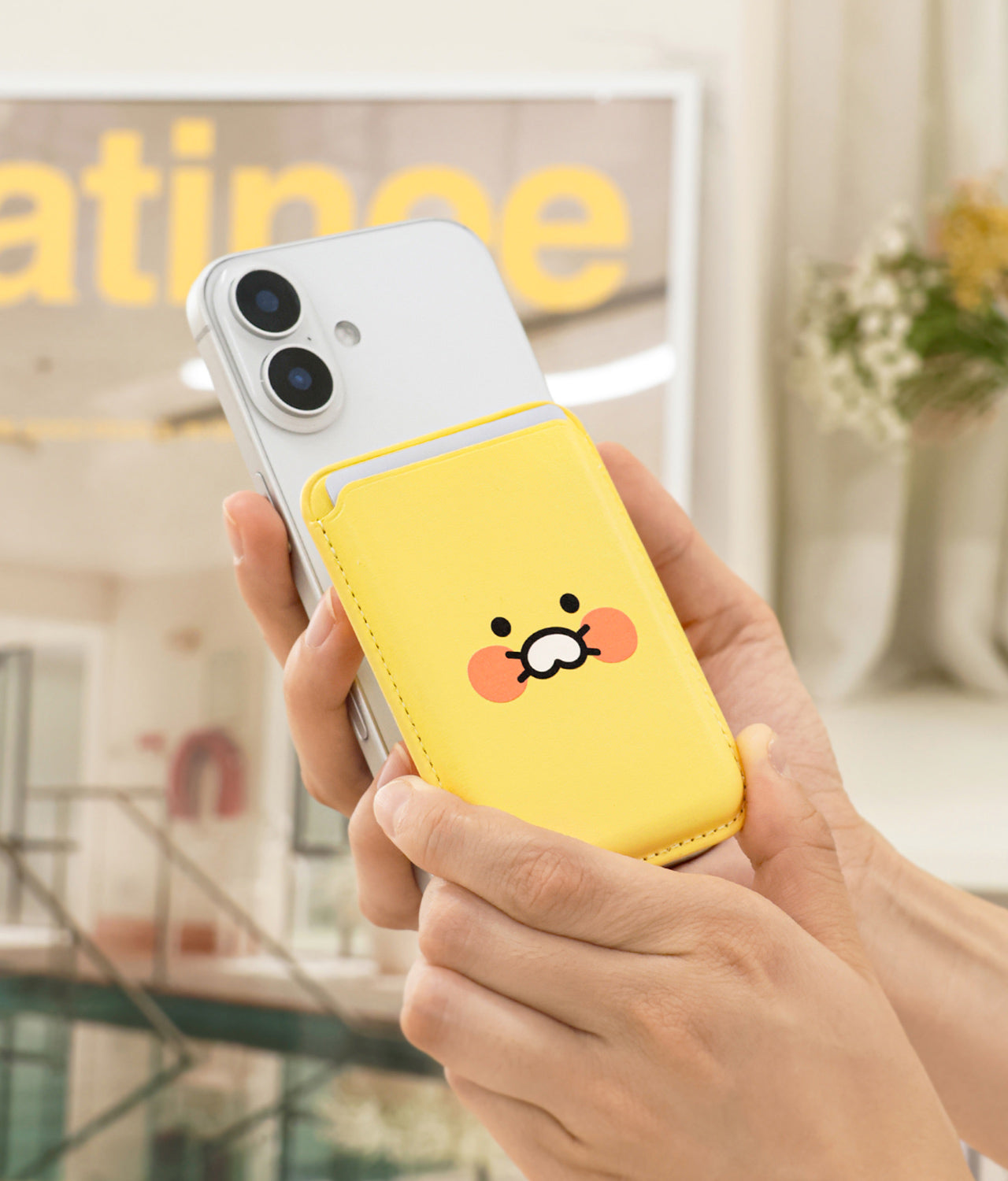 KAKAO FRIENDS - PU Porte-Cartes Jaune Chunsik - Detail 8