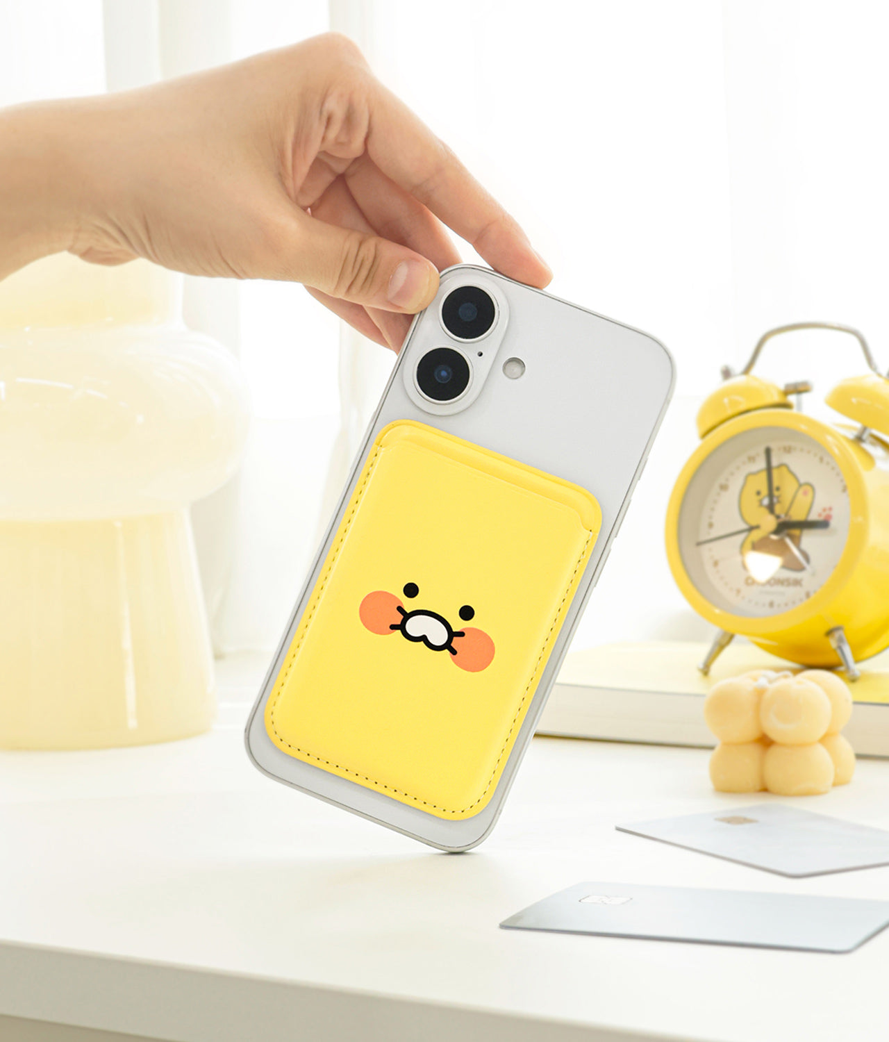 KAKAO FRIENDS - PU Porte-Cartes Jaune Chunsik - Detail 11
