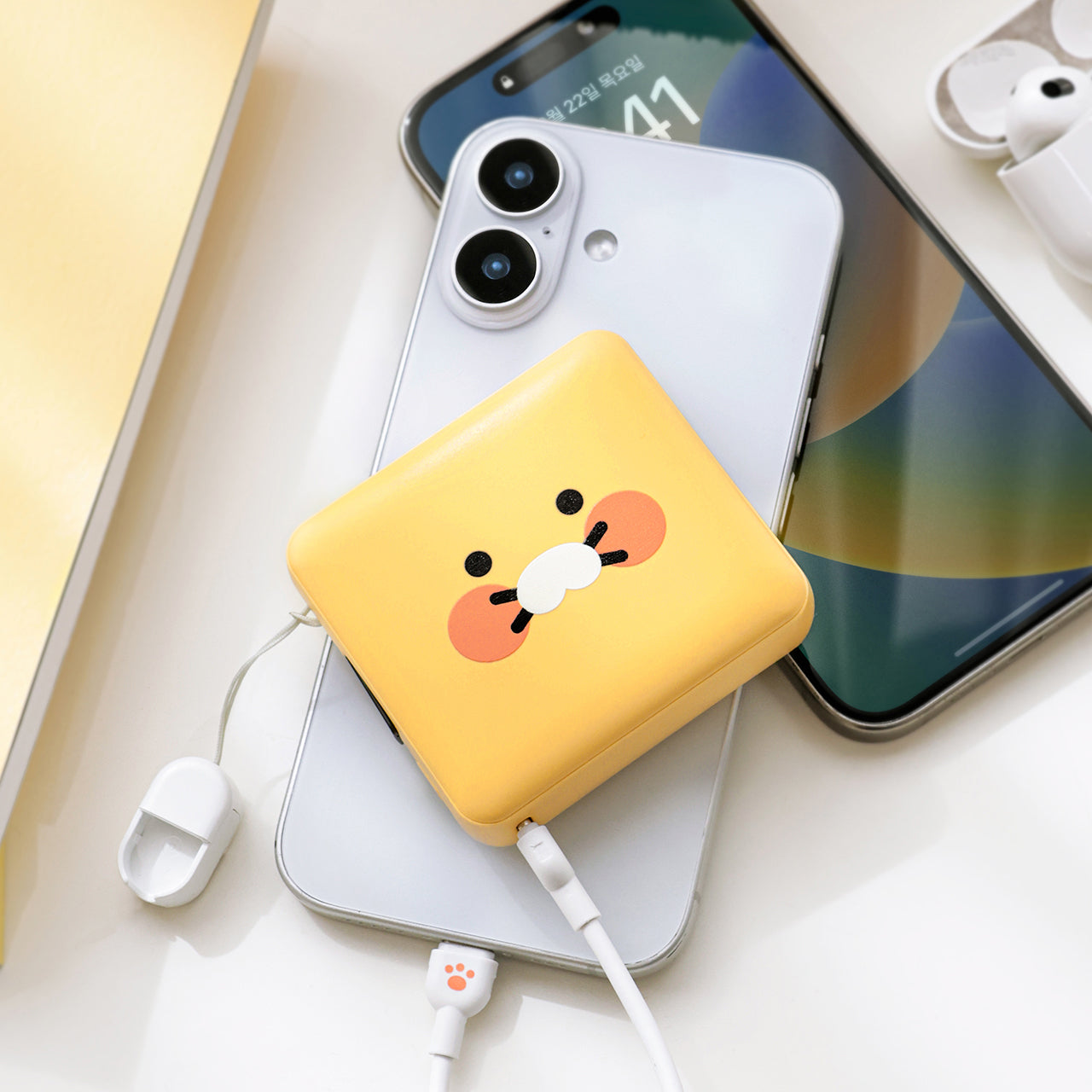 KAKAO FRIENDS - Mini Batterie Externe 10,000 Chunsik